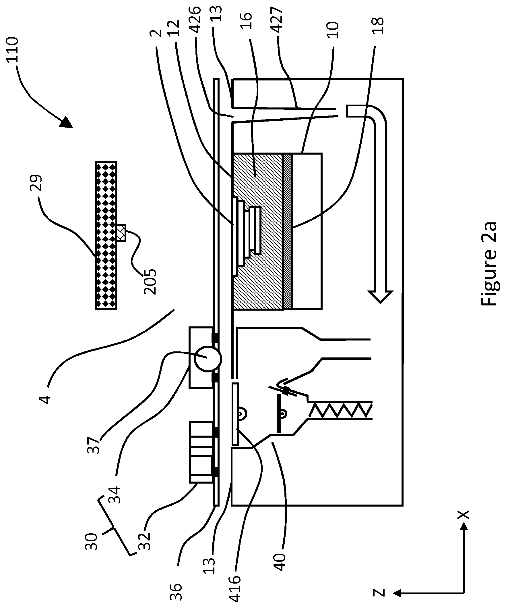 Patent US12403531 Figure 4 – Radiation source assembly and apparatus for layer-by-layer formation of three-dimensional objects