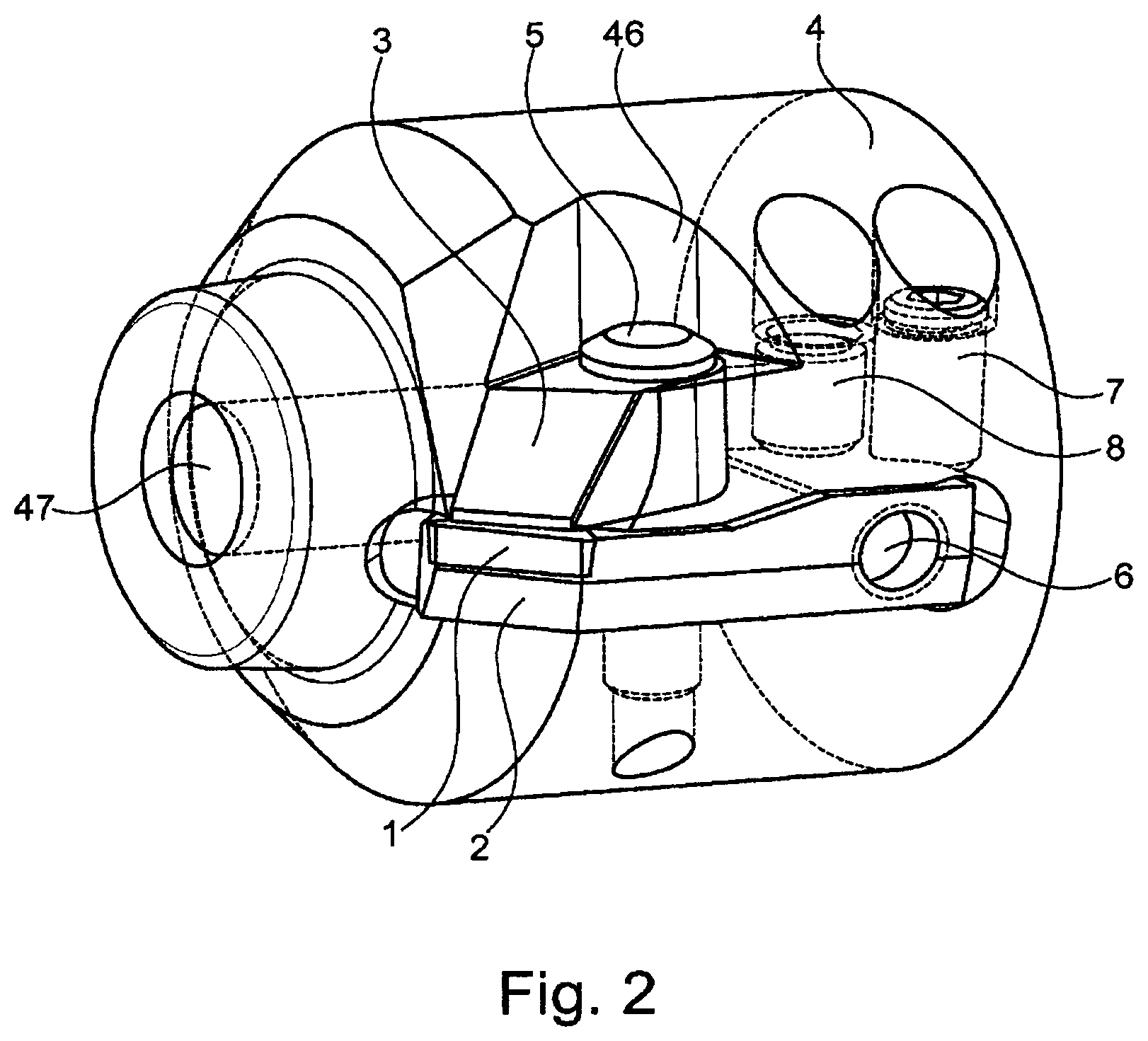 Patent US12403533 Figure 2 – Cutting tool