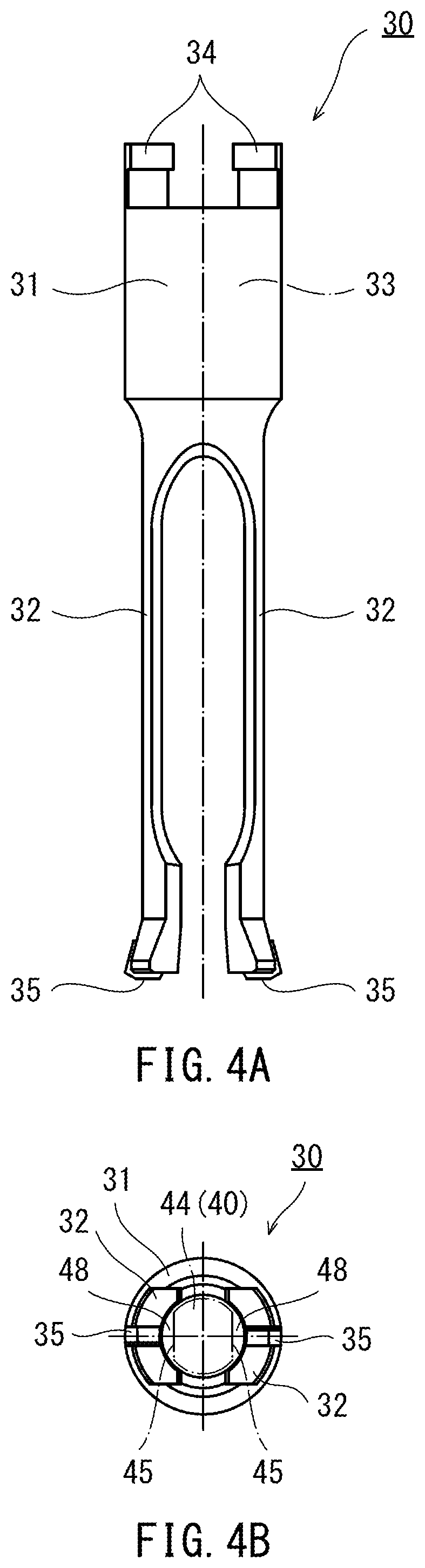 Patent US12403536 Figure 4 – Diameter-enlarged hole portion forming device