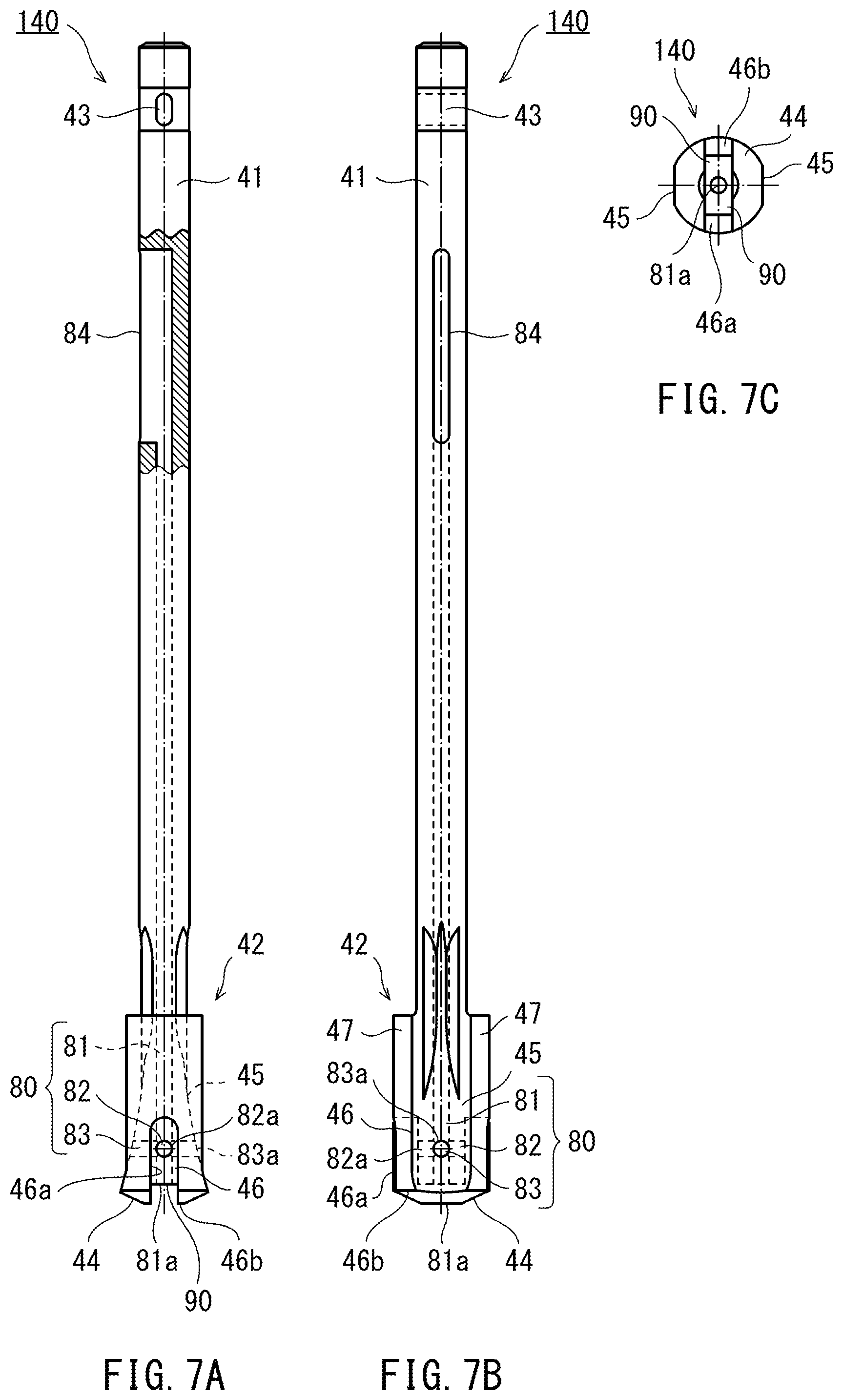 Patent US12403536 Figure 7 – Diameter-enlarged hole portion forming device