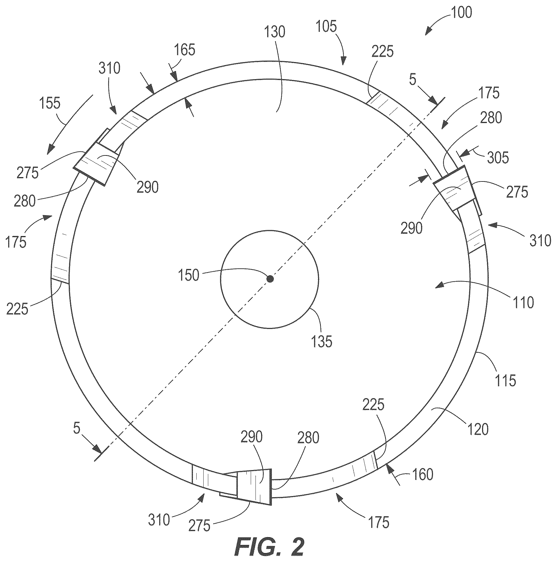 Patent US12403538 Figure 2 – Hole saw