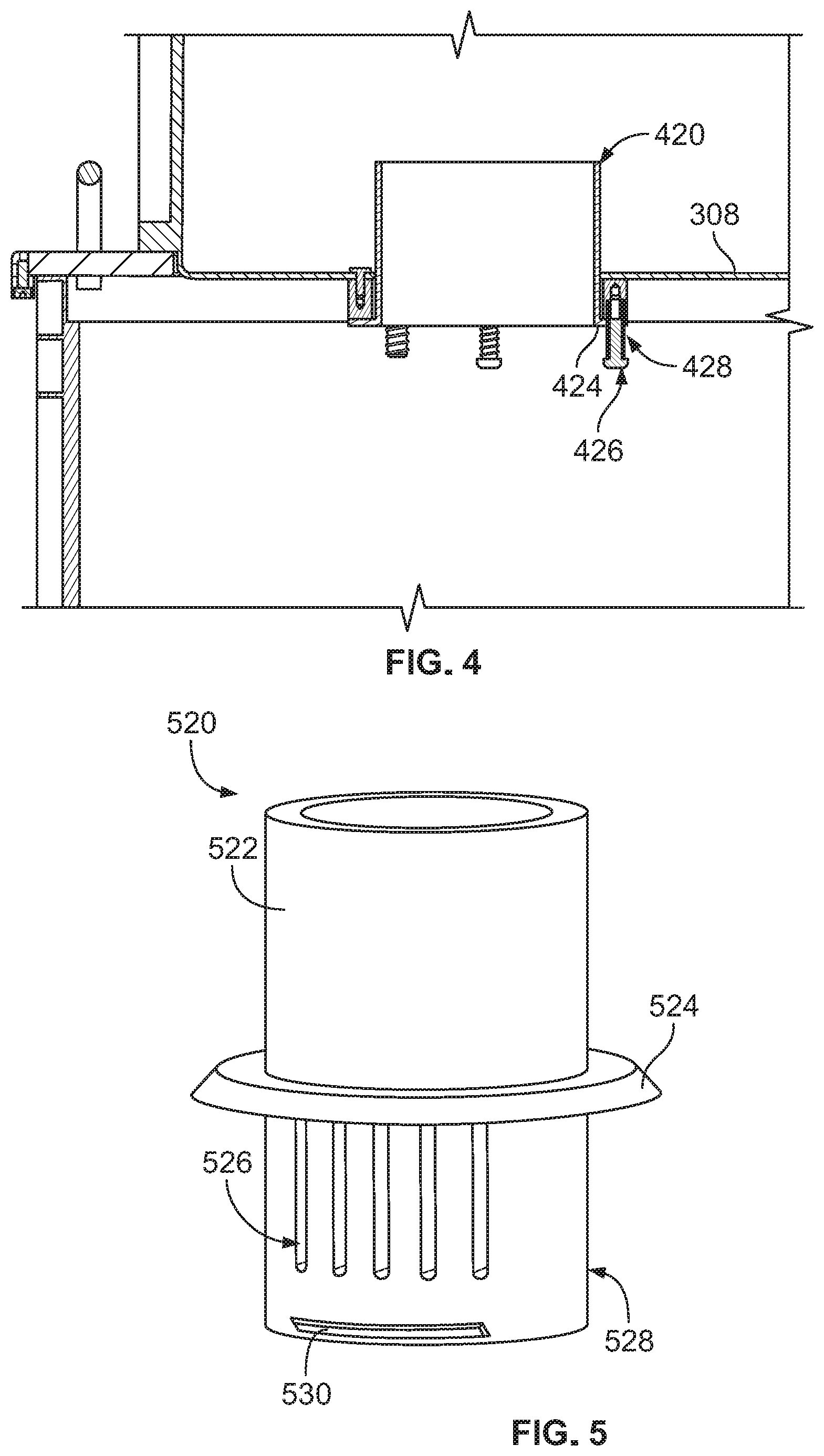 Patent US12403539 Figure 9 – Standpipe recirculation systems for material removal machines
