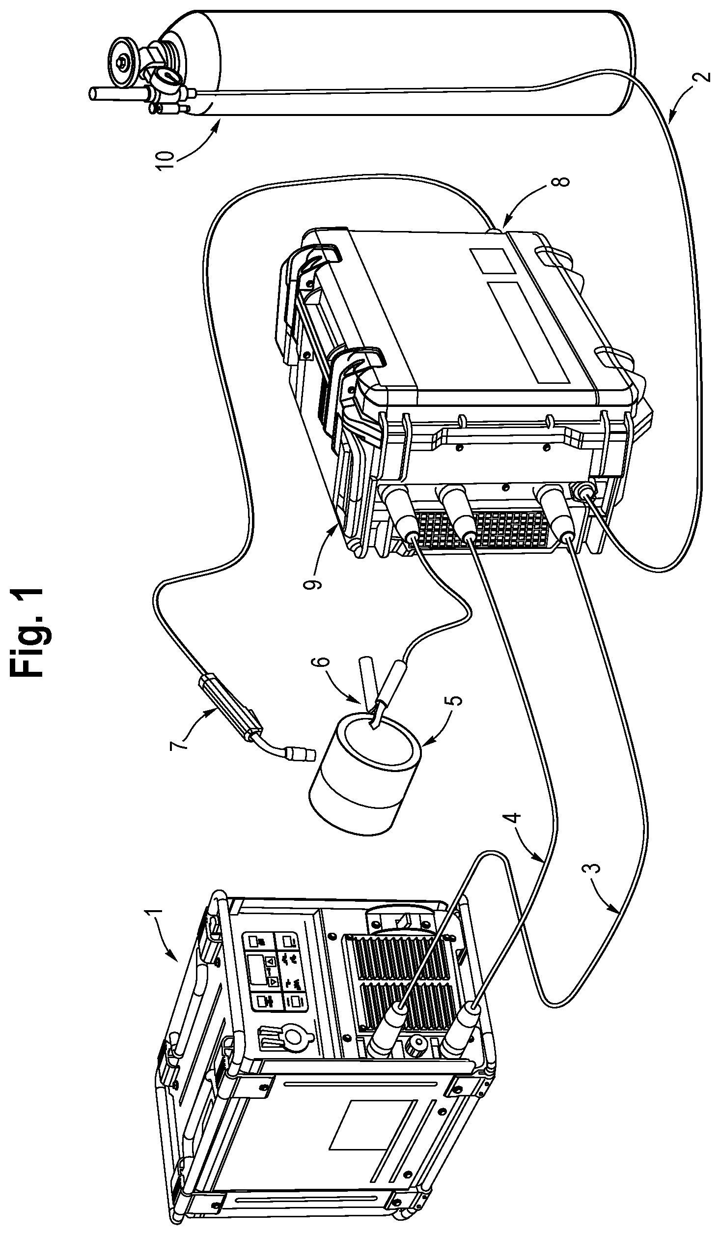 Patent US12403541 Figure 1 – Portable advanced process module