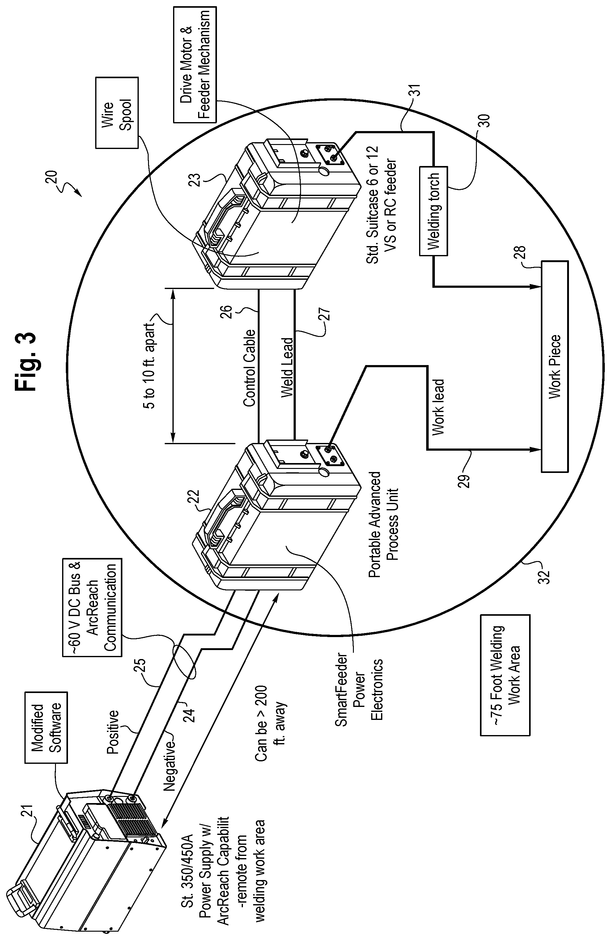 Patent US12403541 Figure 3 – Portable advanced process module