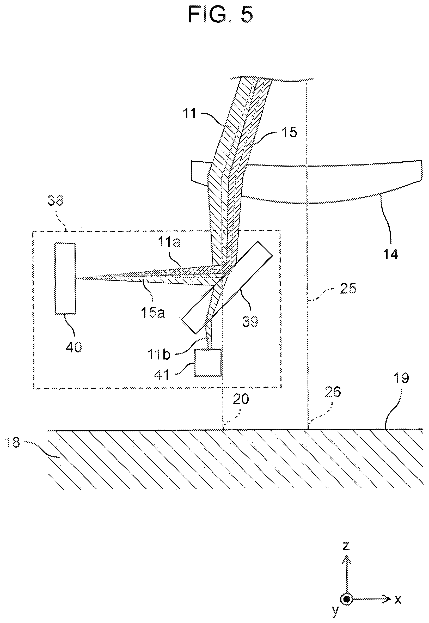 Patent US12403548 Figure 5 – Laser processing apparatus and laser processing method
