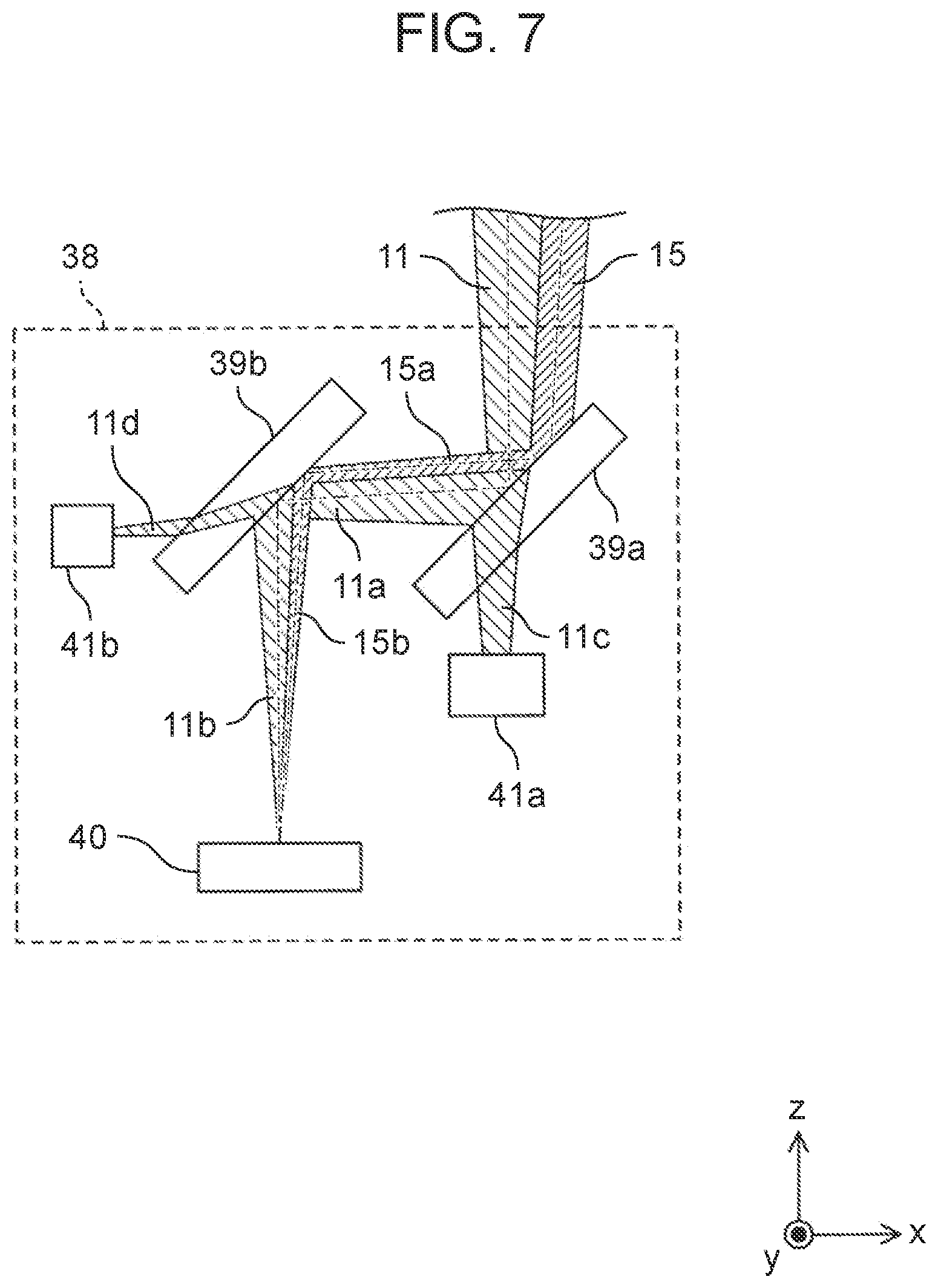 Patent US12403548 Figure 7 – Laser processing apparatus and laser processing method