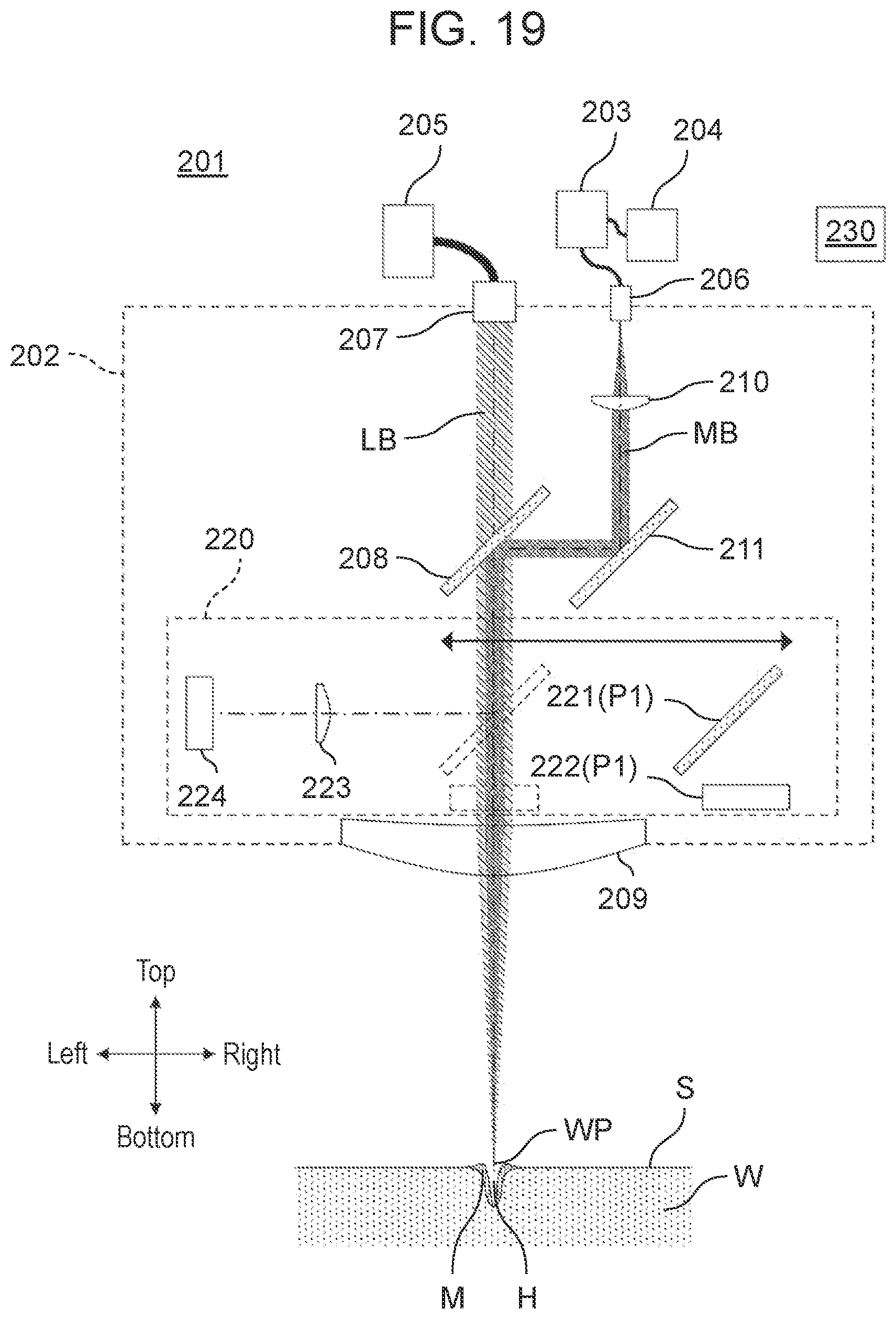 Patent US12403548 Figure 19 – Laser processing apparatus and laser processing method