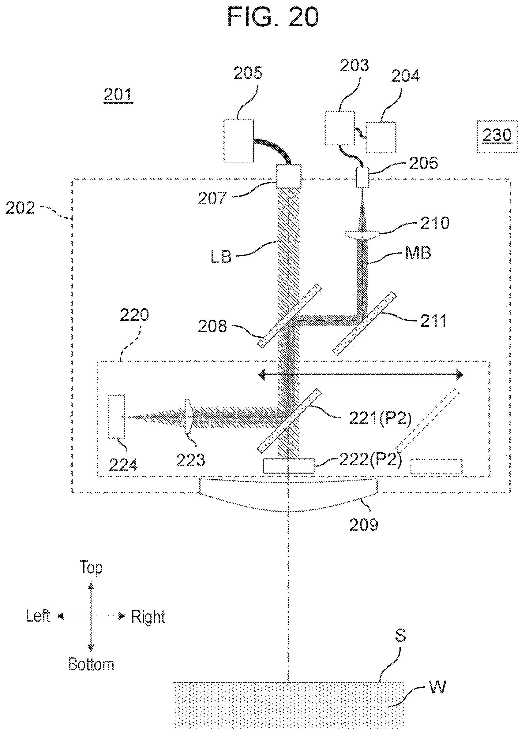 Patent US12403548 Figure 20 – Laser processing apparatus and laser processing method