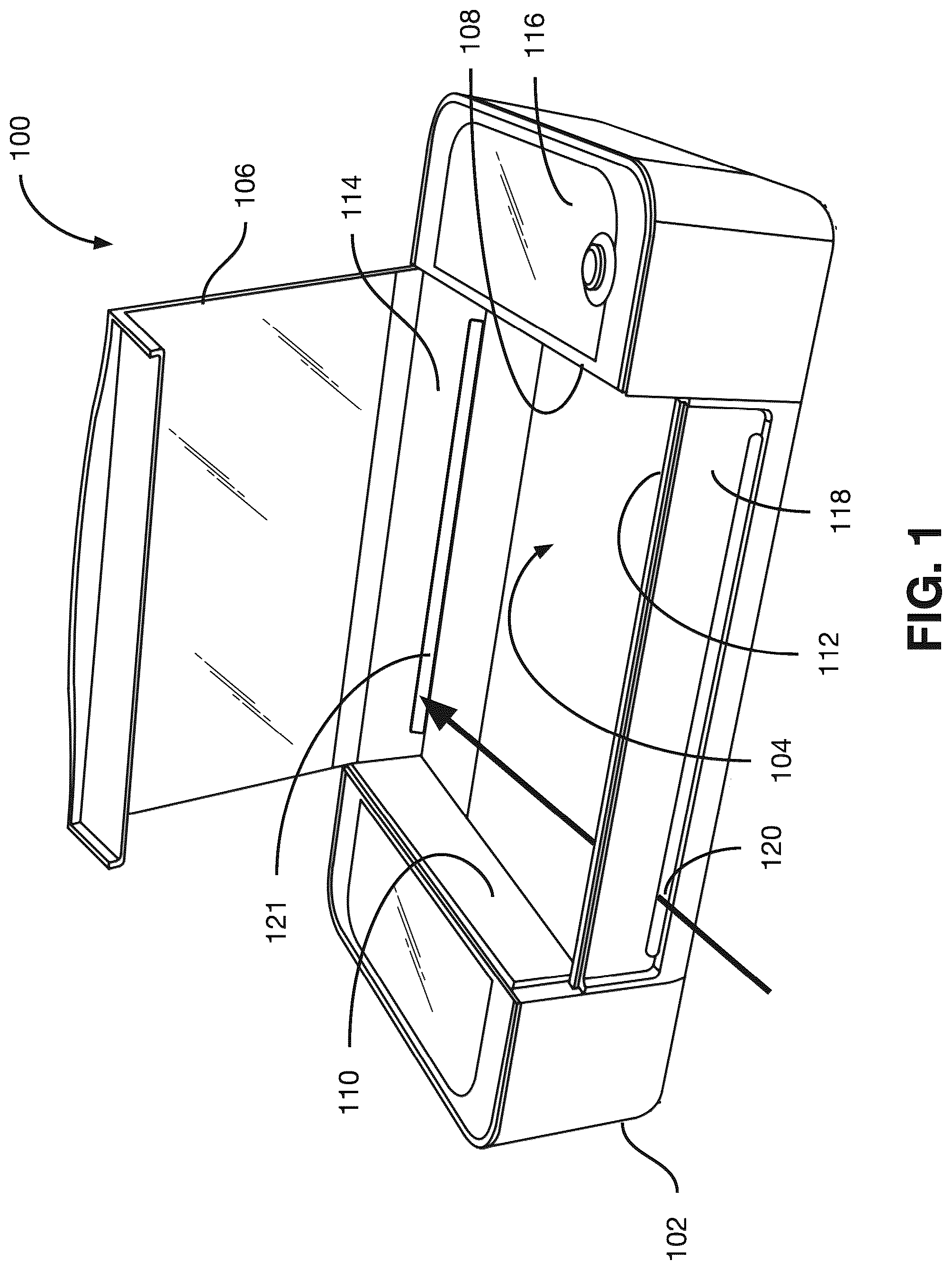 Patent US12403549 Figure 1 – Mechanical system for high positional computer numerically controlled applications