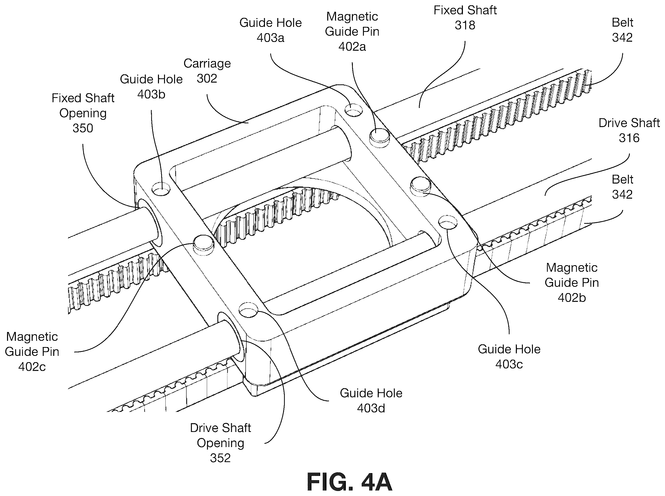 Patent US12403549 Figure 6 – Mechanical system for high positional computer numerically controlled applications