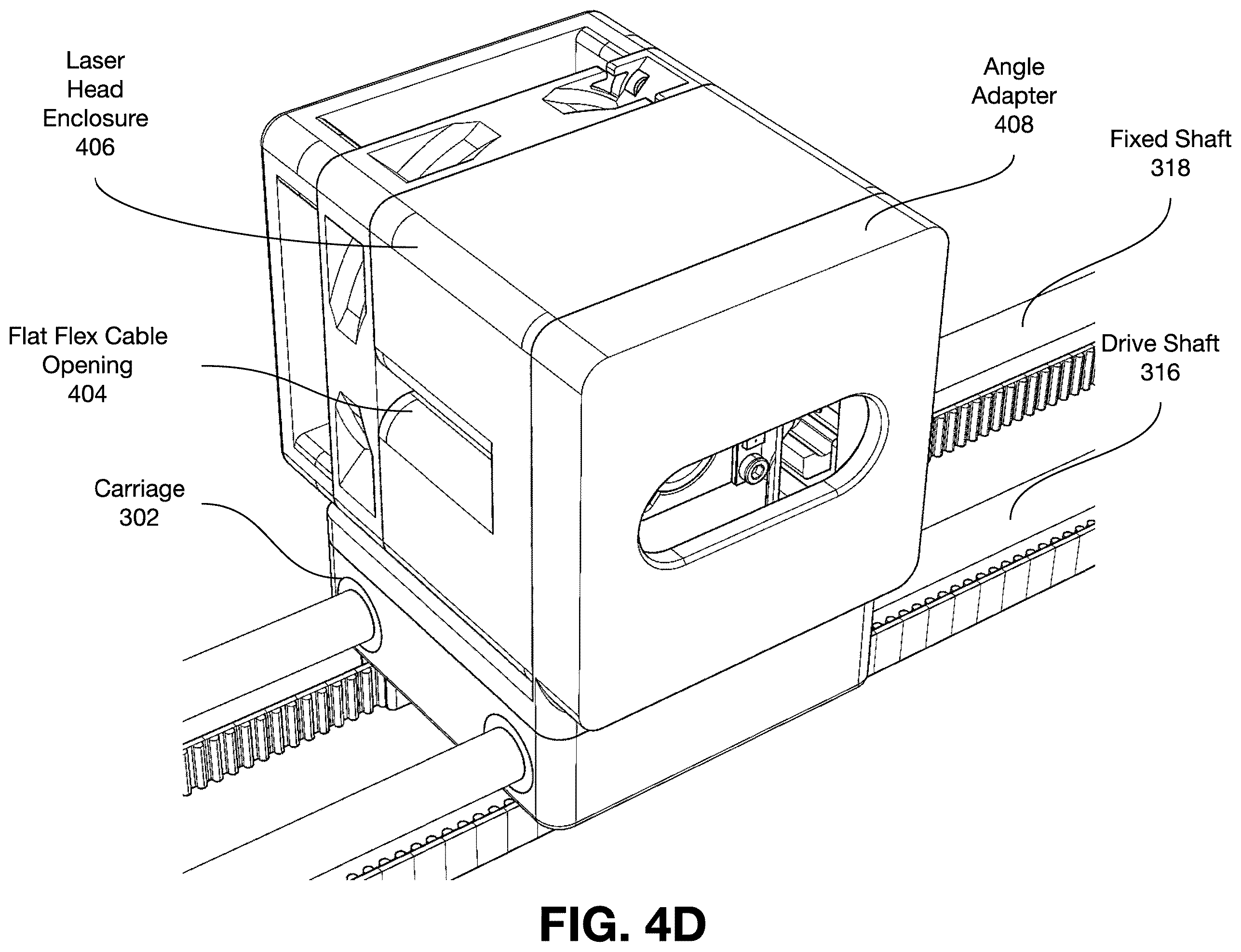 Patent US12403549 Figure 9 – Mechanical system for high positional computer numerically controlled applications