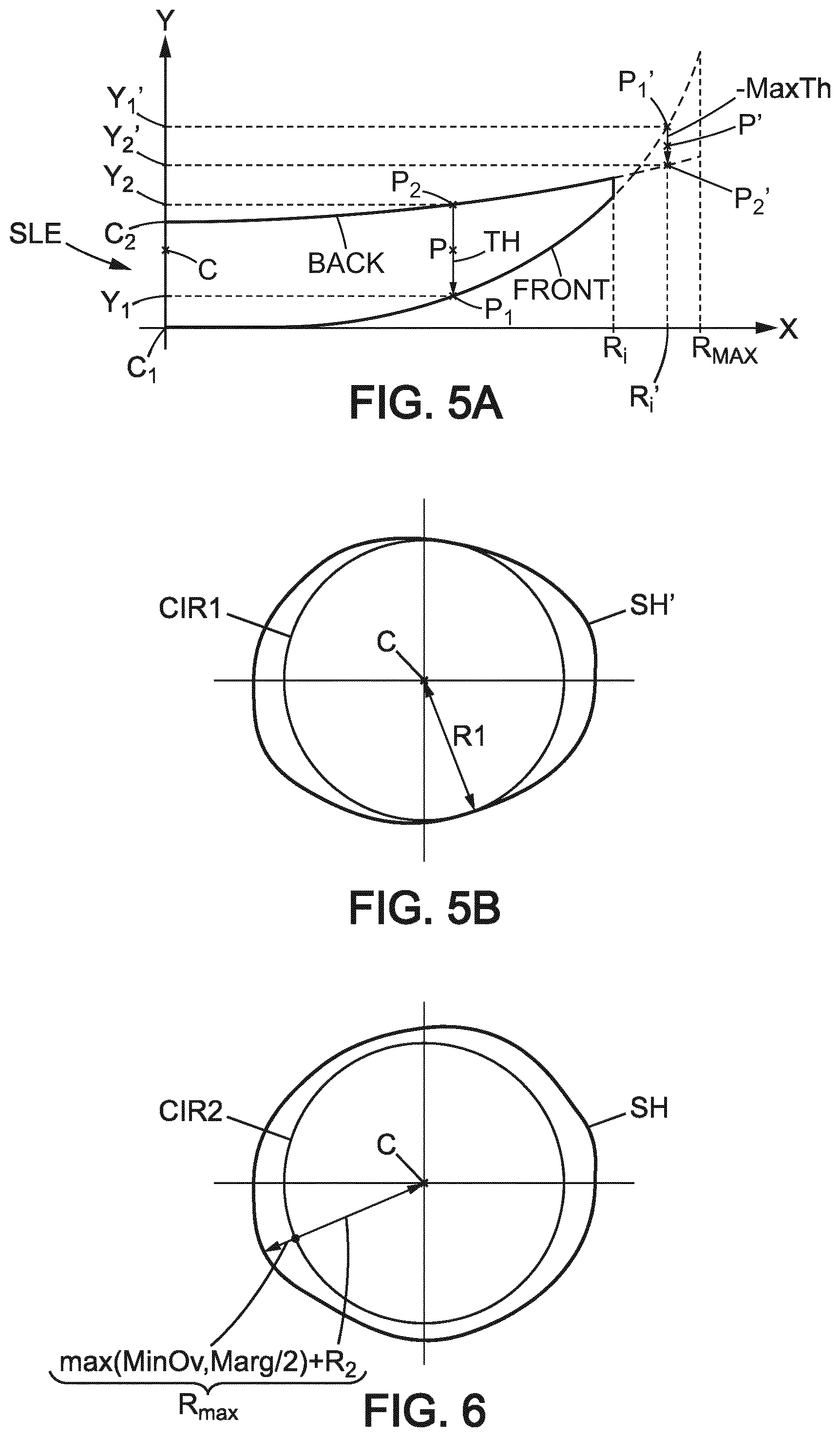 Patent US12403557 Figure 3 – Method of optimizing a support material for an operation of surfacing of a lens blank