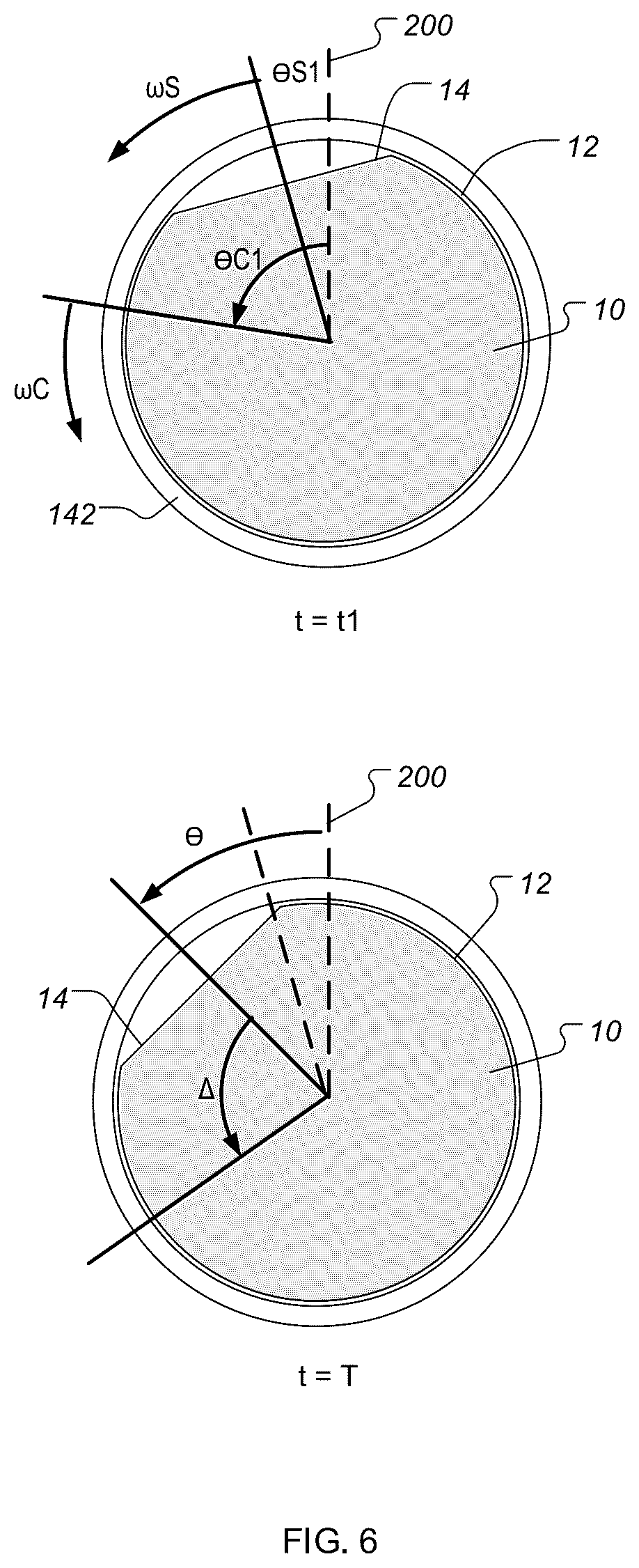 Patent US12403560 Figure 5 – Determining substrate precession with acoustic signals