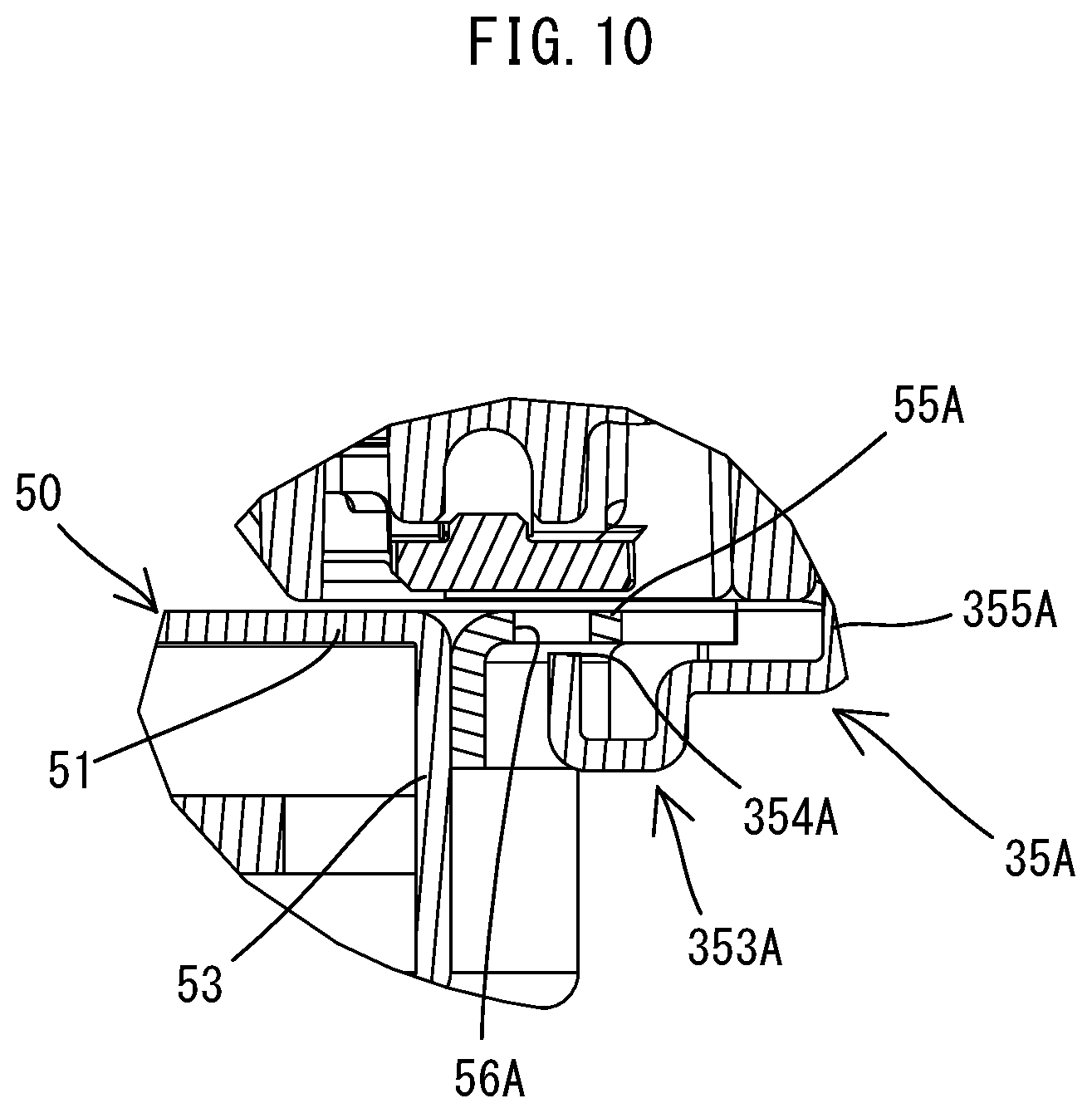 Patent US12403563 Figure 10 – Power tool