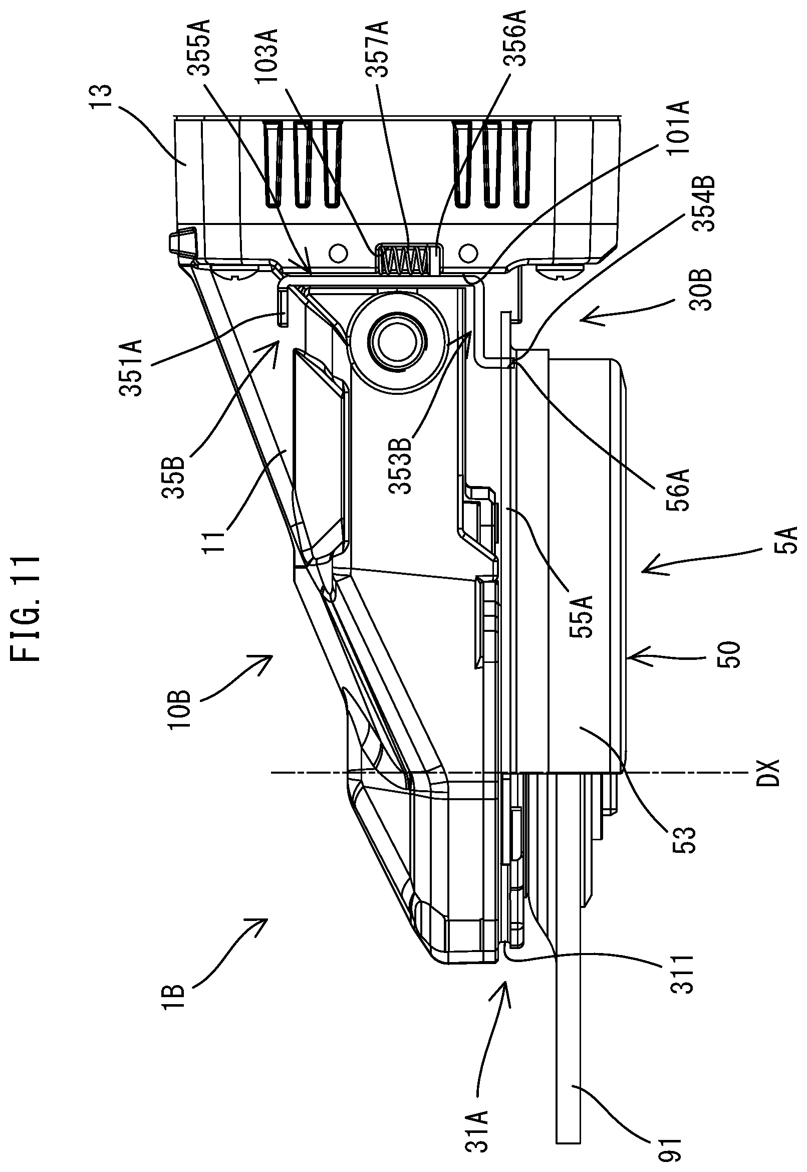 Patent US12403563 Figure 11 – Power tool