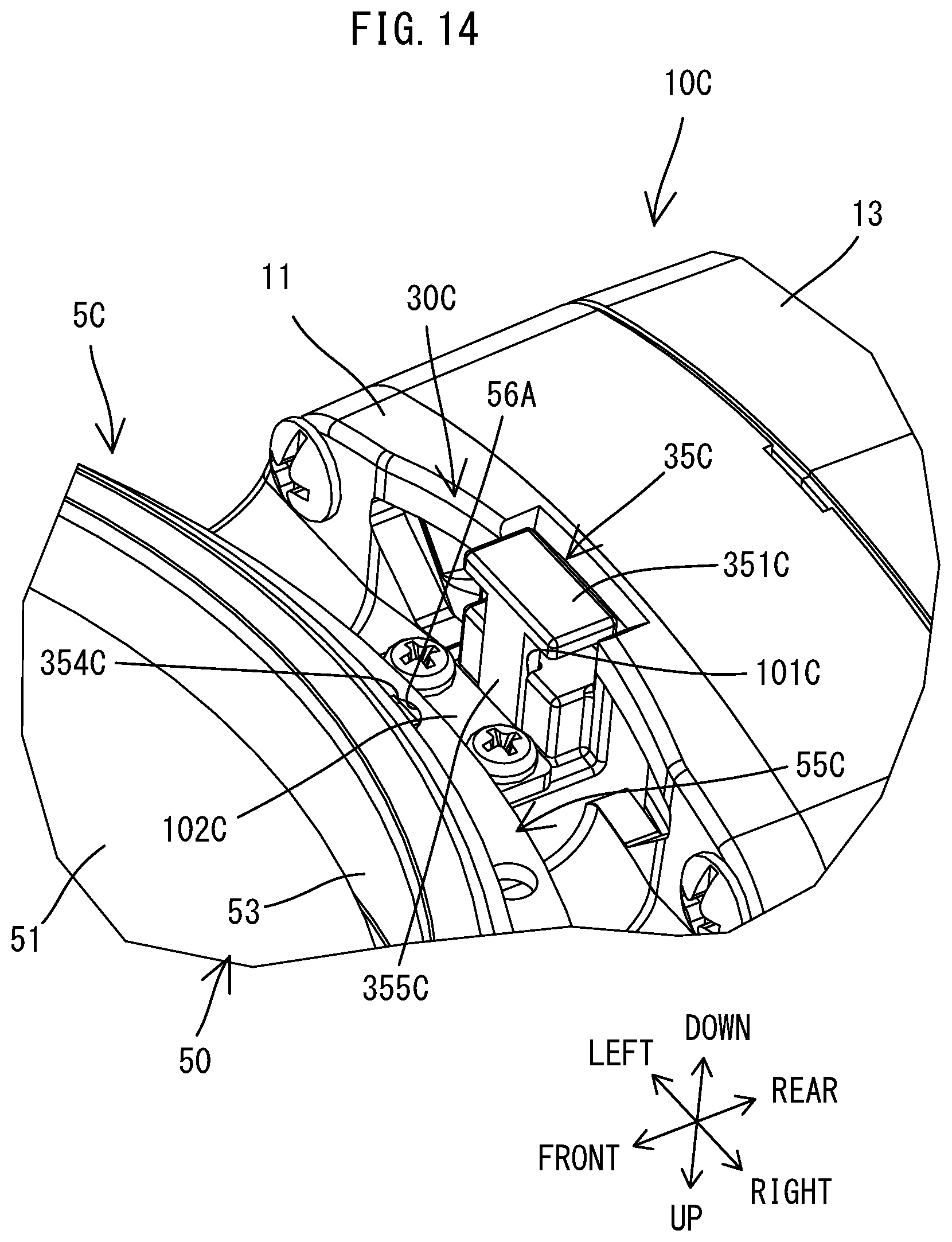 Patent US12403563 Figure 14 – Power tool