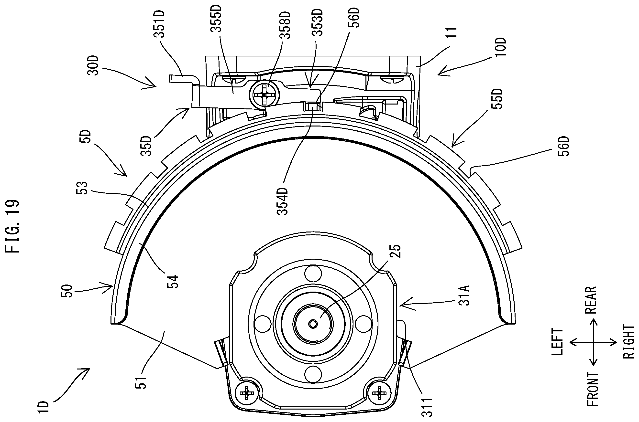Patent US12403563 Figure 19 – Power tool