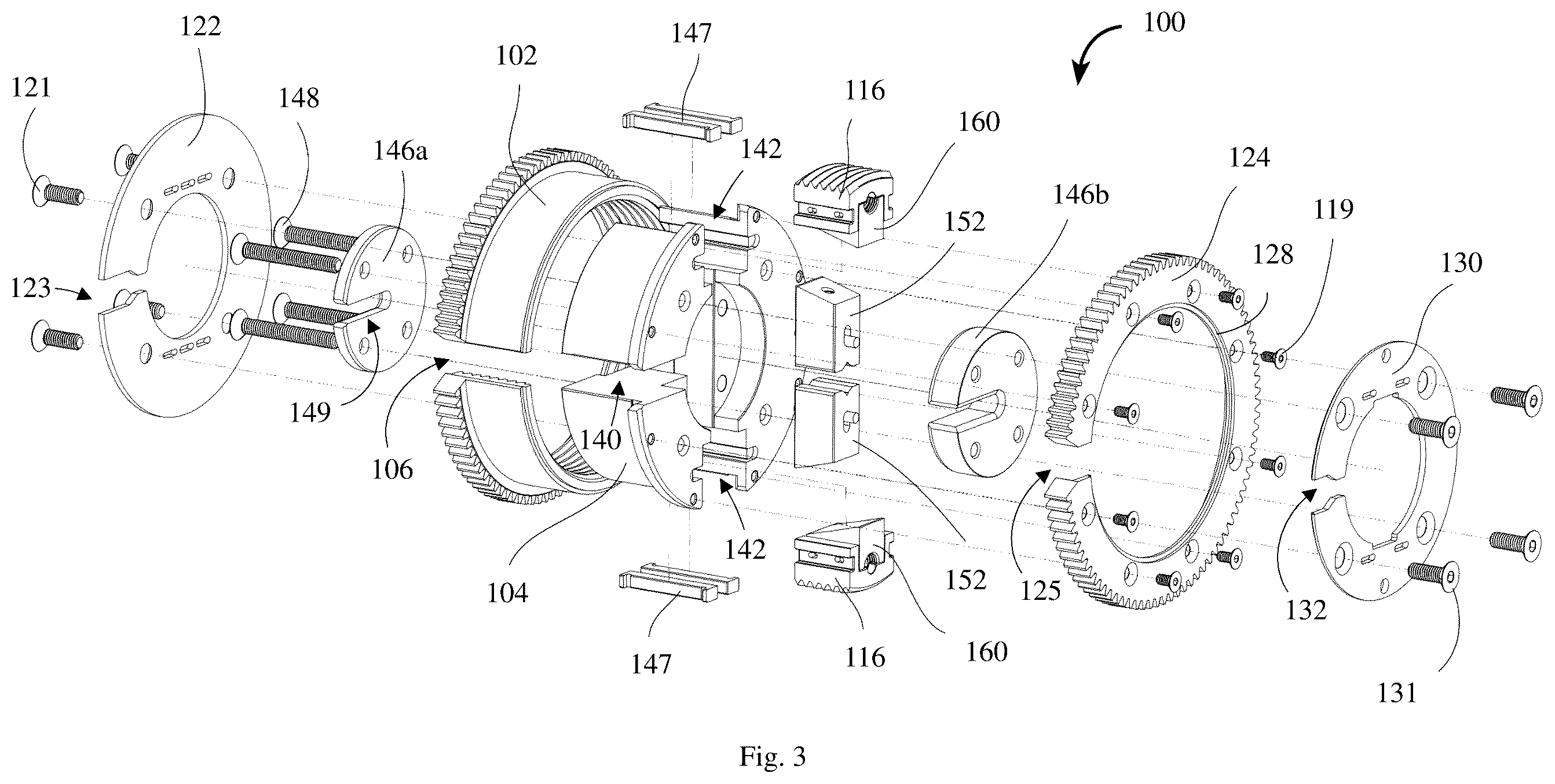 Patent US12403566 Figure 3 – System and method for gripping and centering workpieces for subsequent processing