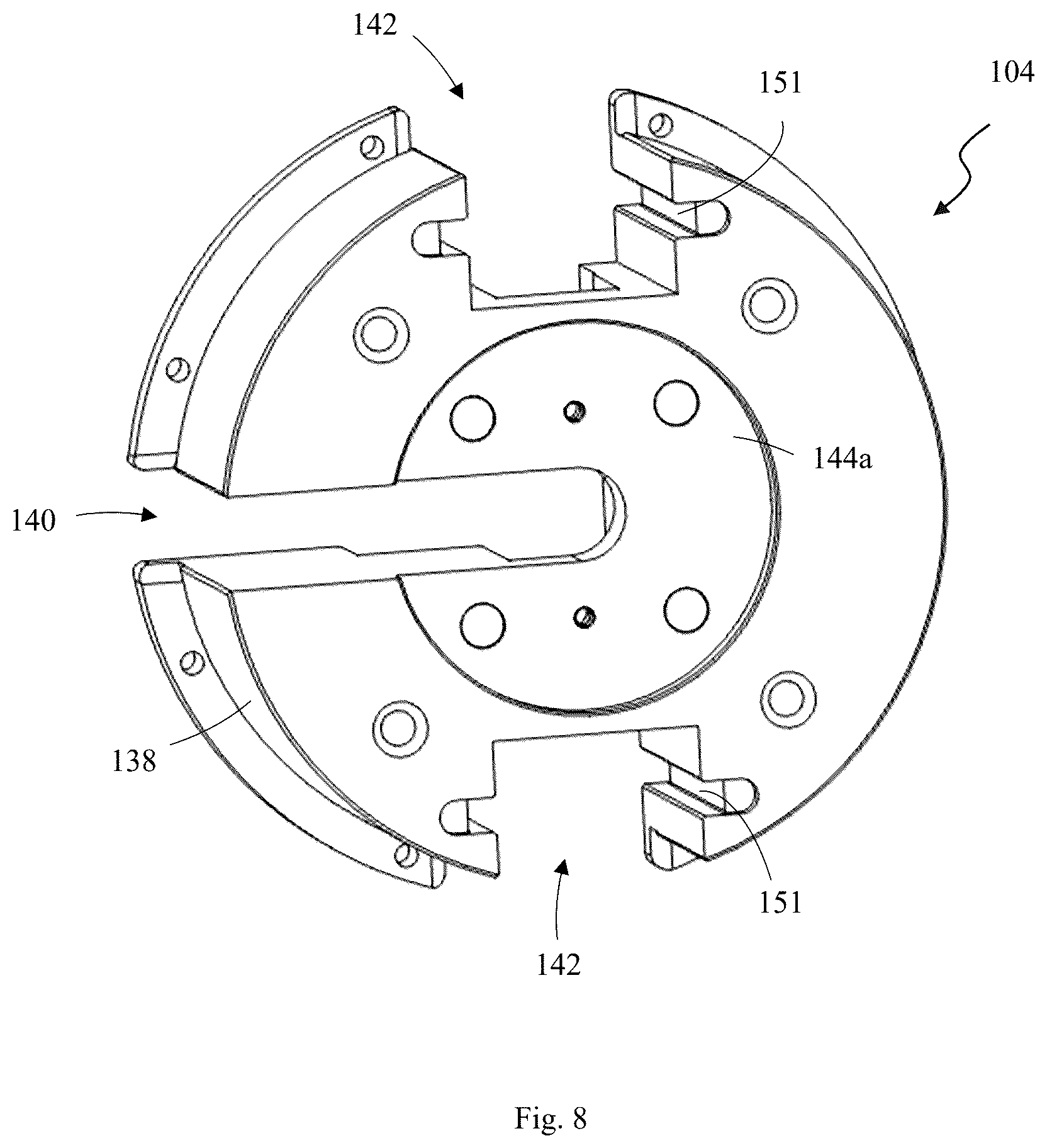 Patent US12403566 Figure 7 – System and method for gripping and centering workpieces for subsequent processing