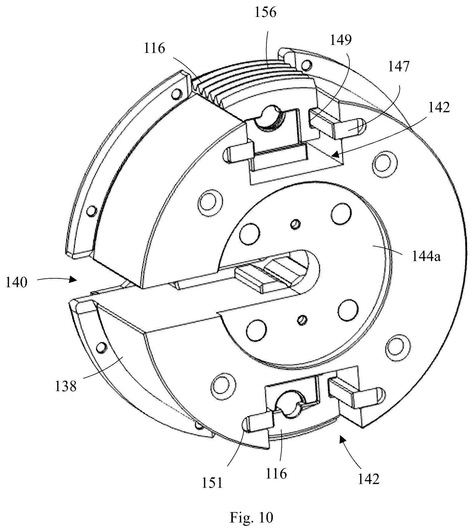 Patent US12403566 Figure 9 – System and method for gripping and centering workpieces for subsequent processing