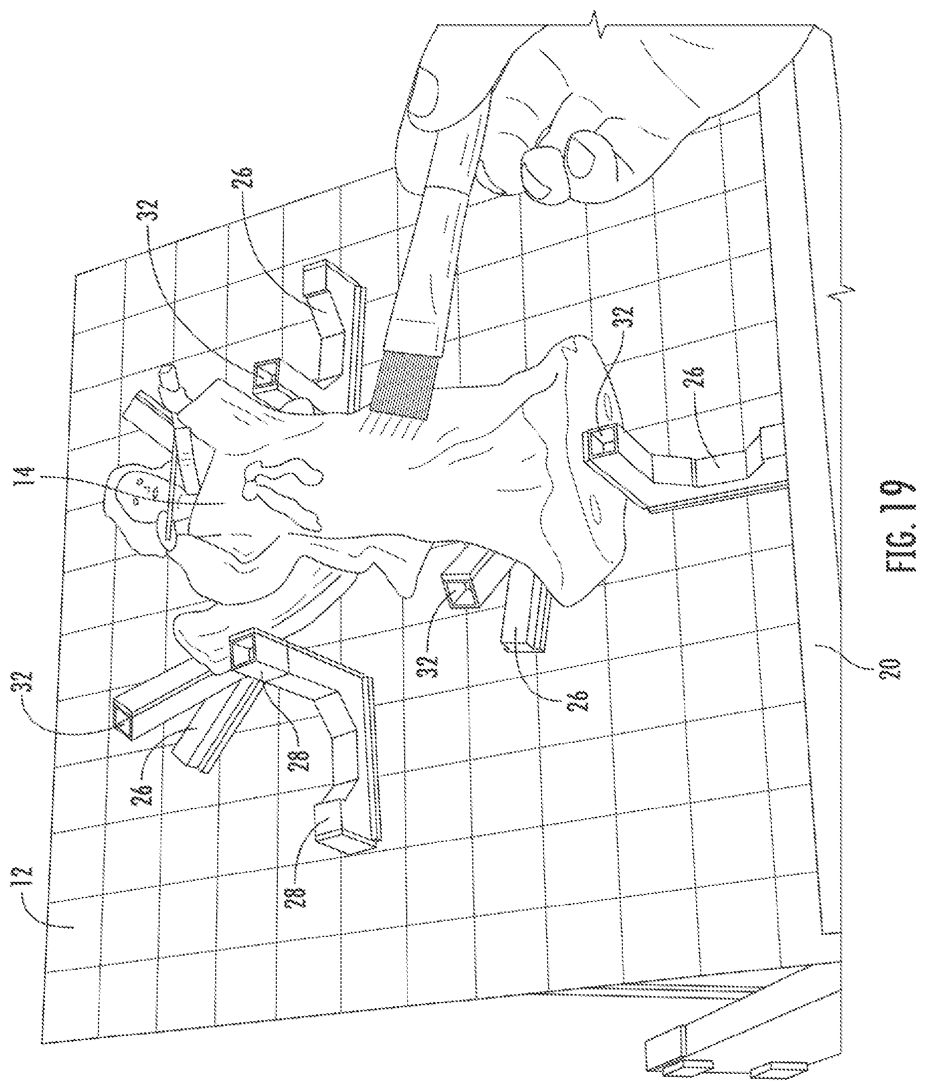 Patent US12403568 Figure 11 – Work piece holder assembly and method