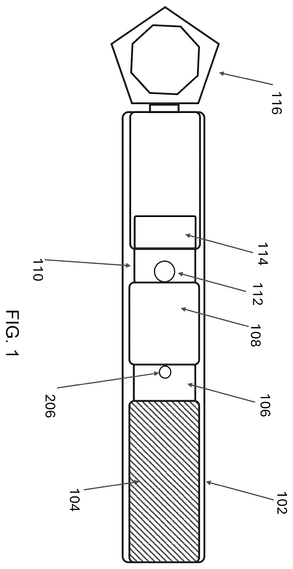 Patent US12403570 Figure 1 – Torque tool system