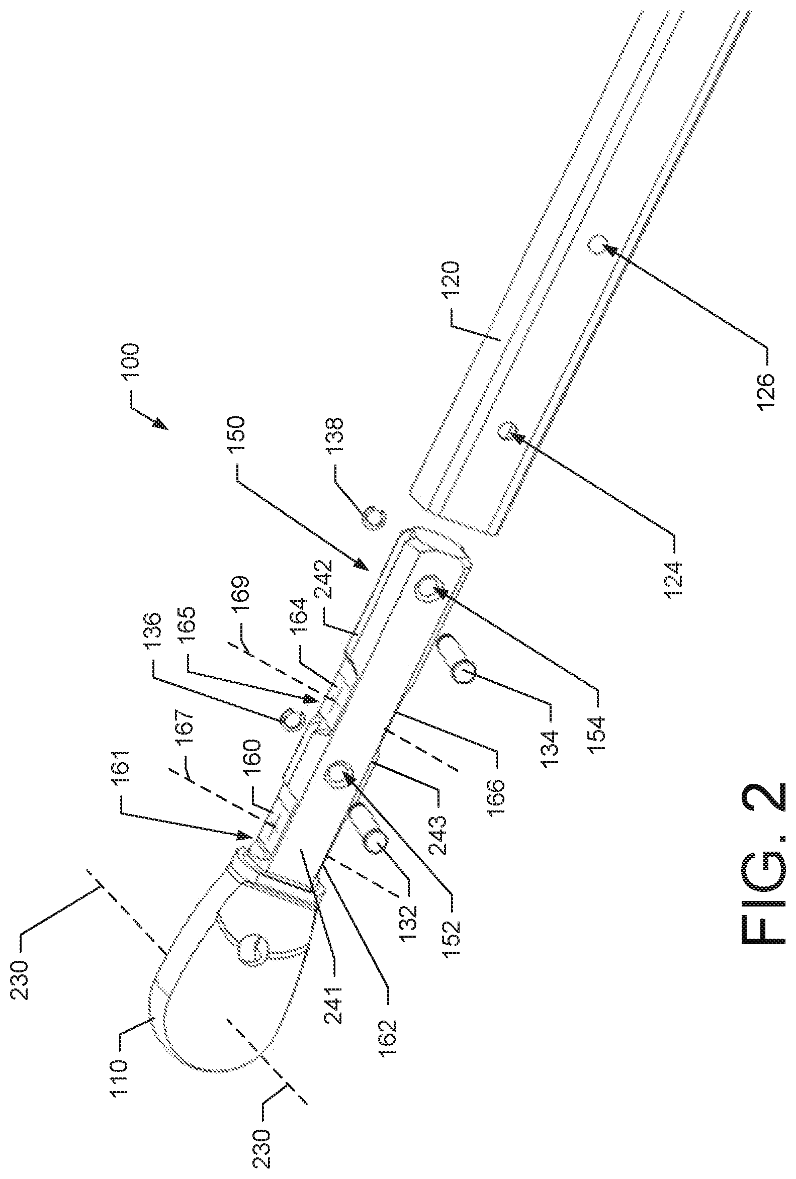 Patent US12403571 Figure 2 – Torque wrench with strain gauges