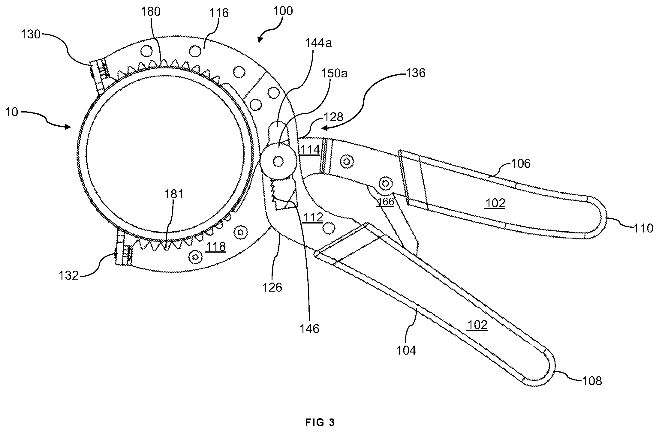 Patent US12403572 Figure 3 – Oil filter removal tool