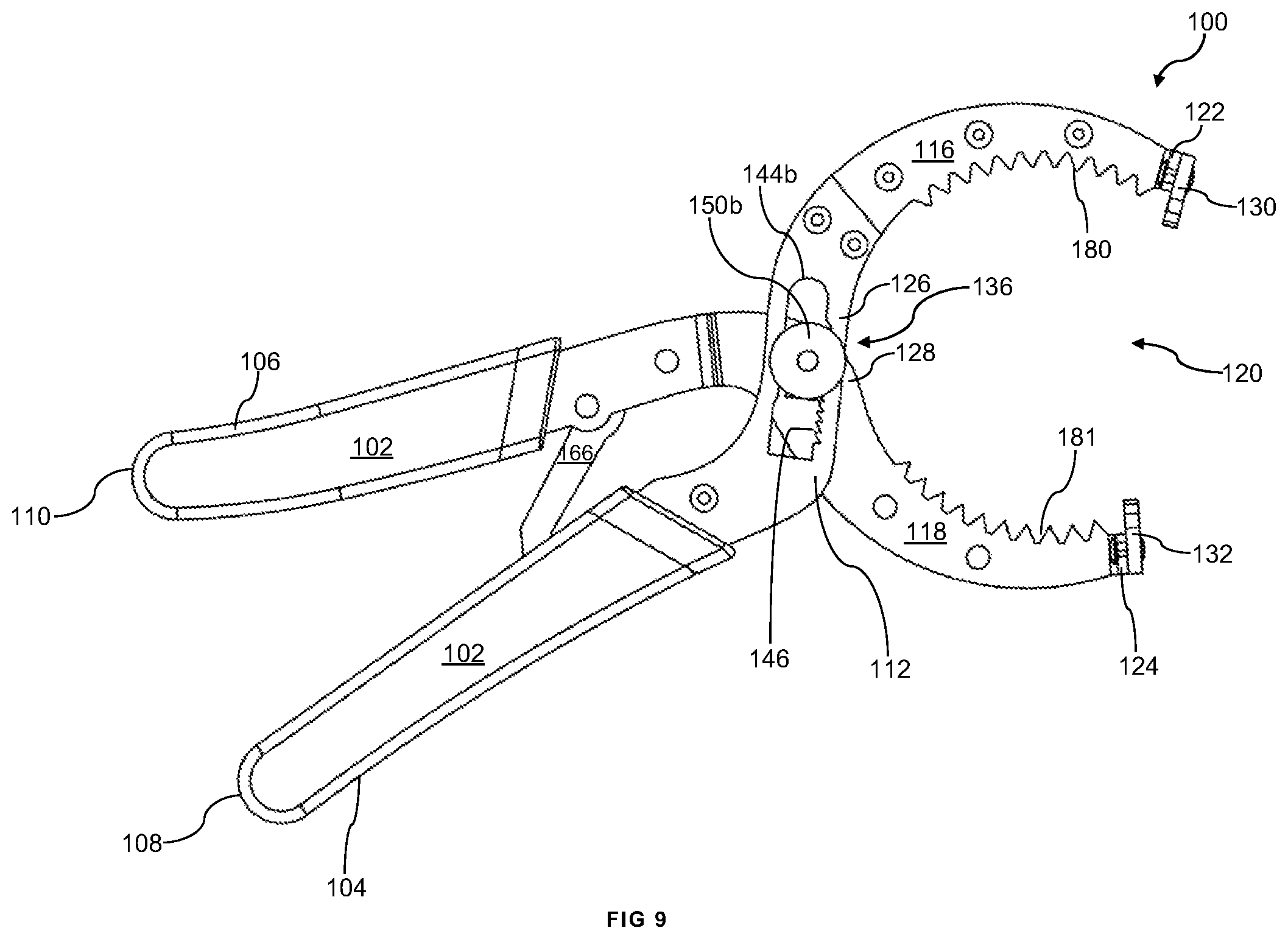 Patent US12403572 Figure 7 – Oil filter removal tool