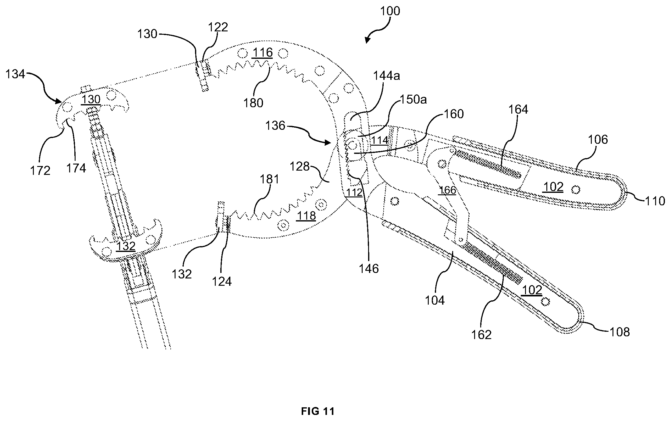 Patent US12403572 Figure 9 – Oil filter removal tool