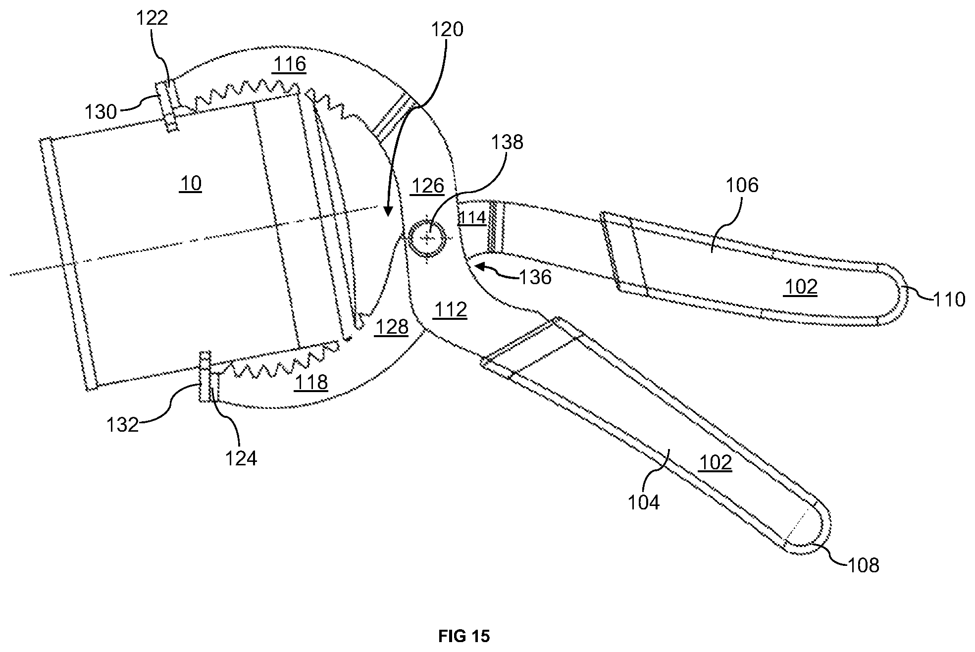 Patent US12403572 Figure 13 – Oil filter removal tool