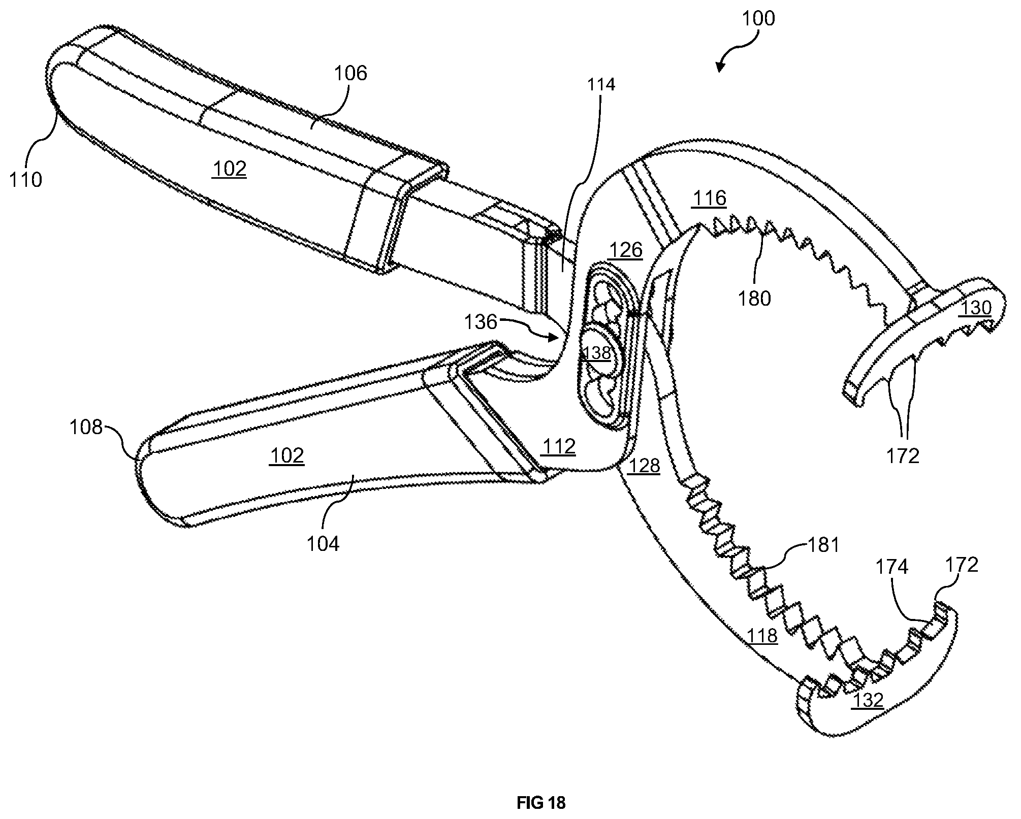 Patent US12403572 Figure 16 – Oil filter removal tool