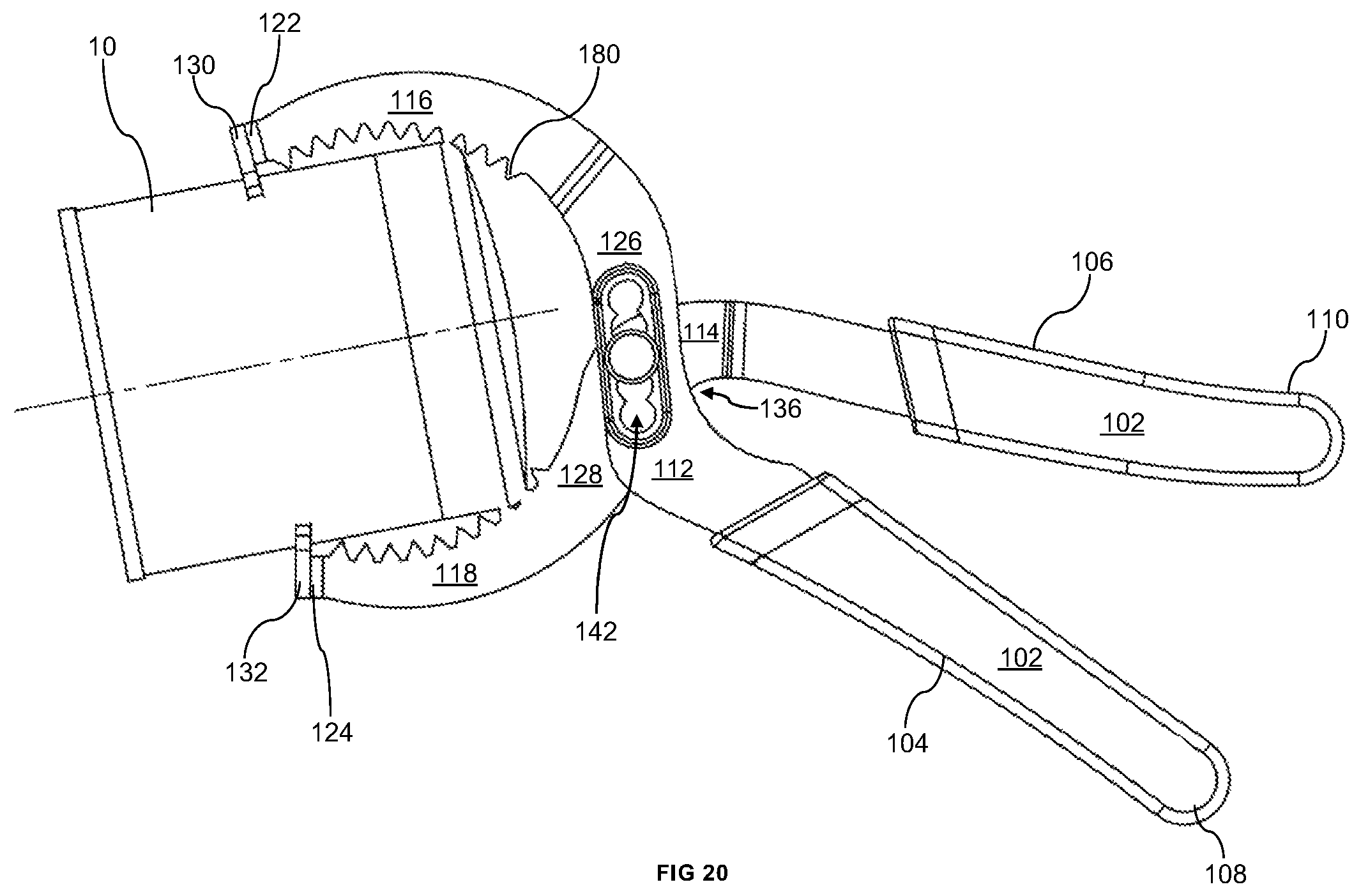 Patent US12403572 Figure 18 – Oil filter removal tool