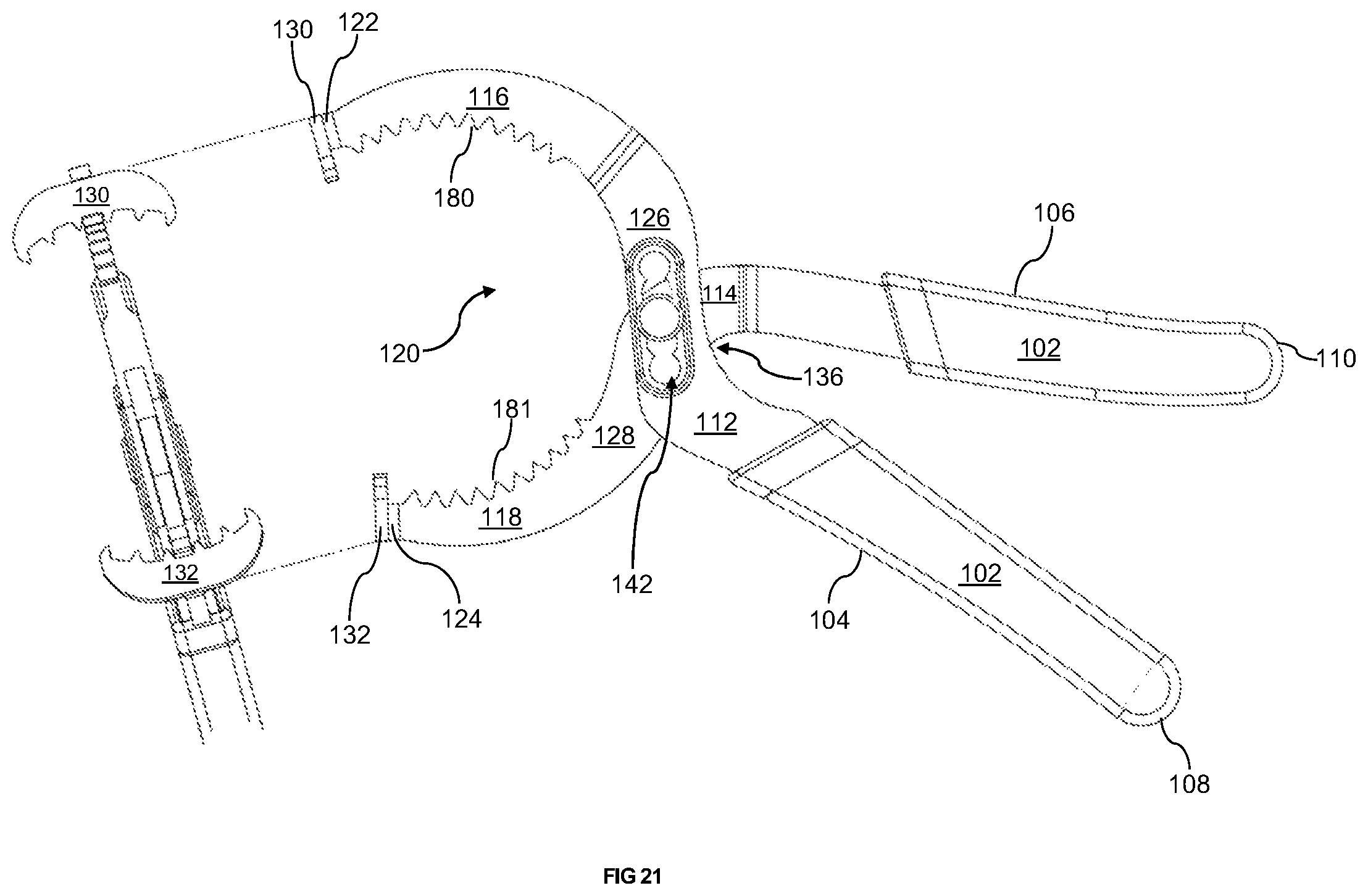 Patent US12403572 Figure 19 – Oil filter removal tool