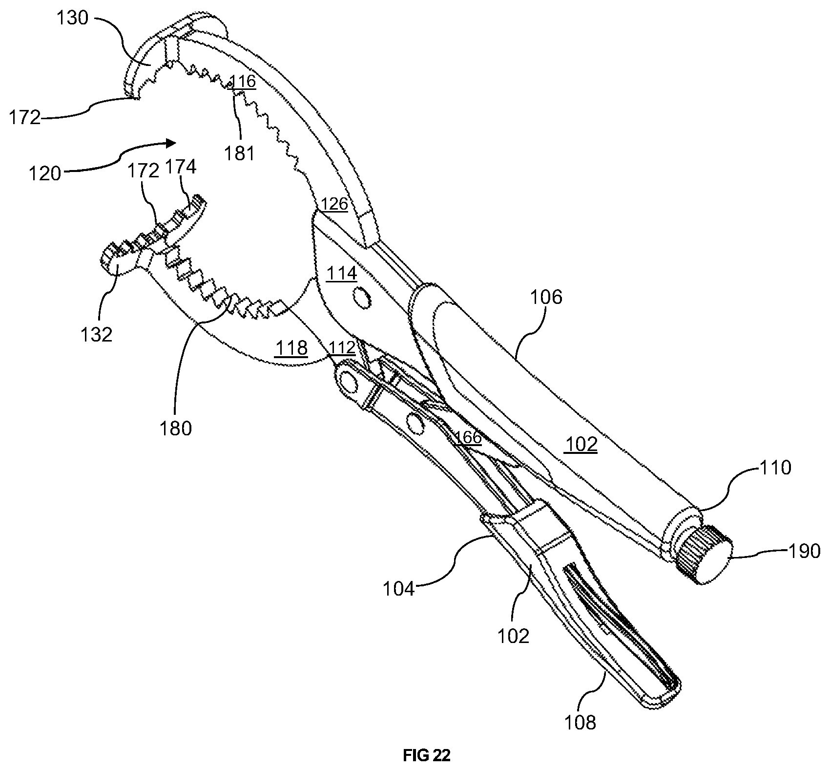 Patent US12403572 Figure 20 – Oil filter removal tool