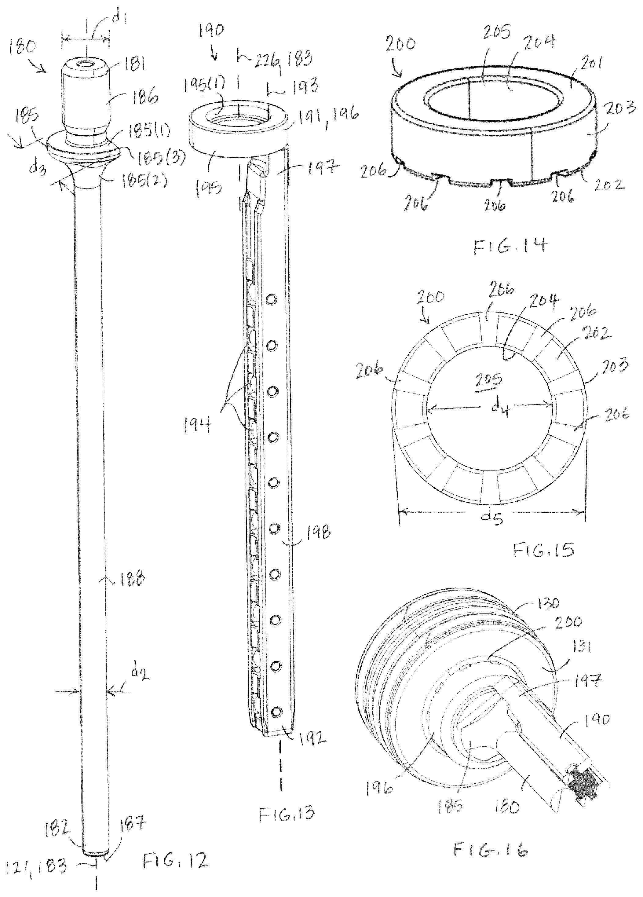 Patent US12403576 Figure 7 – Jam shock relief mechanism for gas spring fastening tool