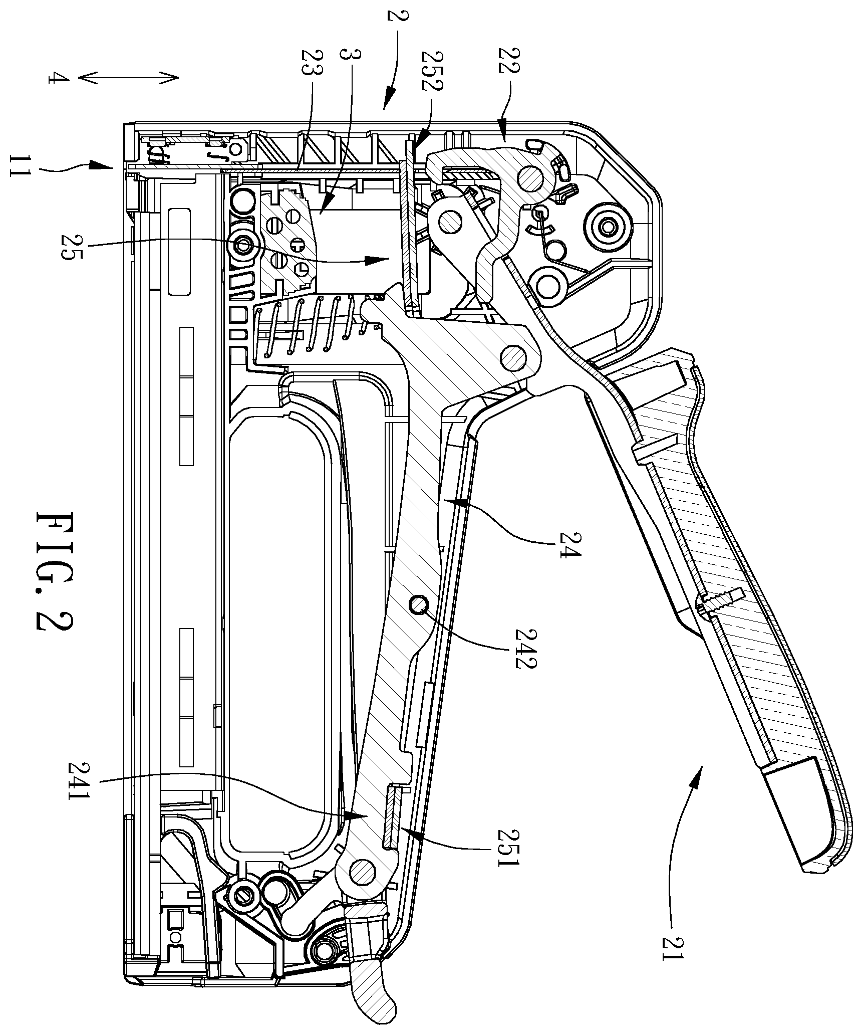 Patent US12403577 Figure 2 – Stapler
