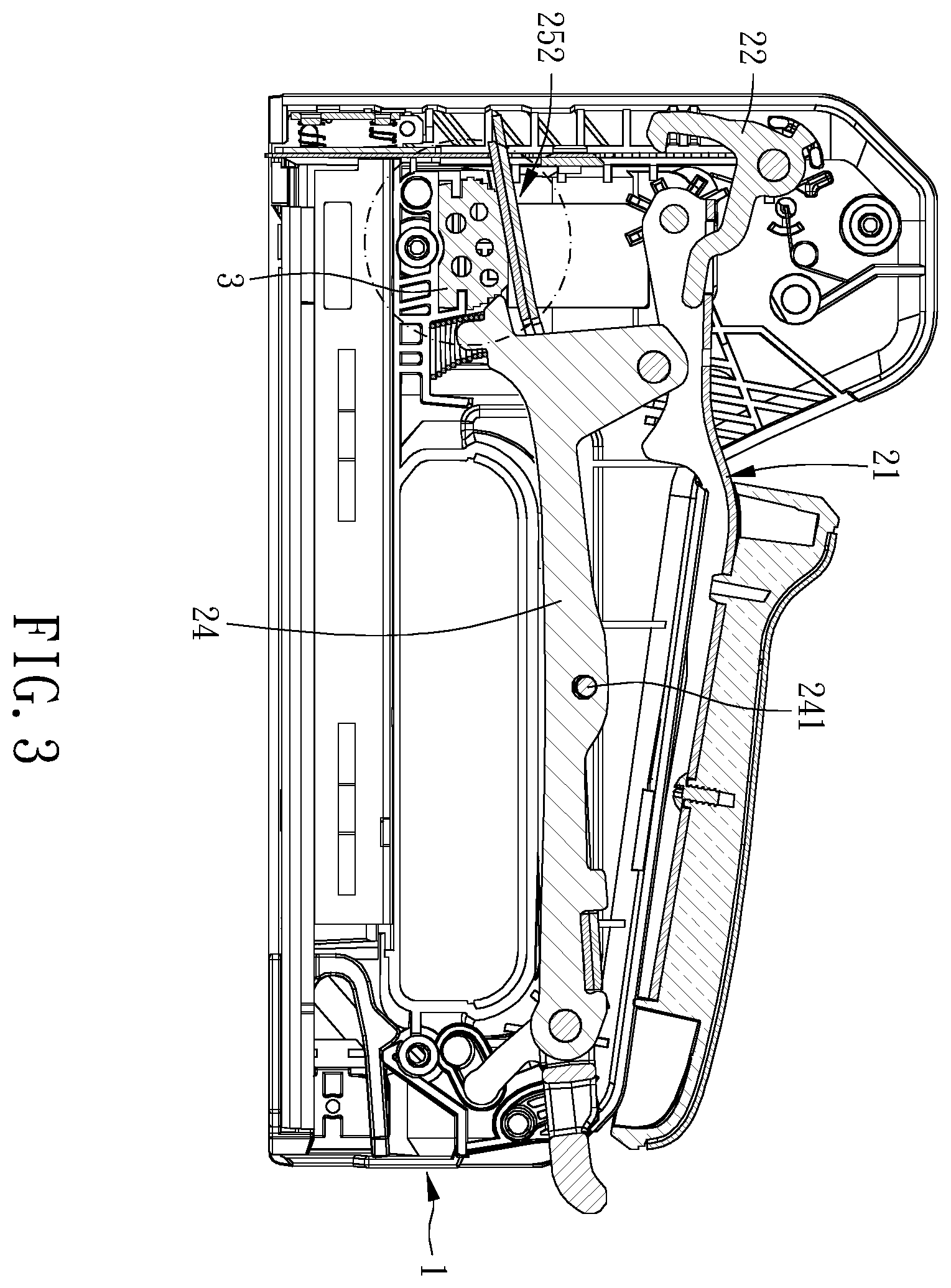 Patent US12403577 Figure 3 – Stapler