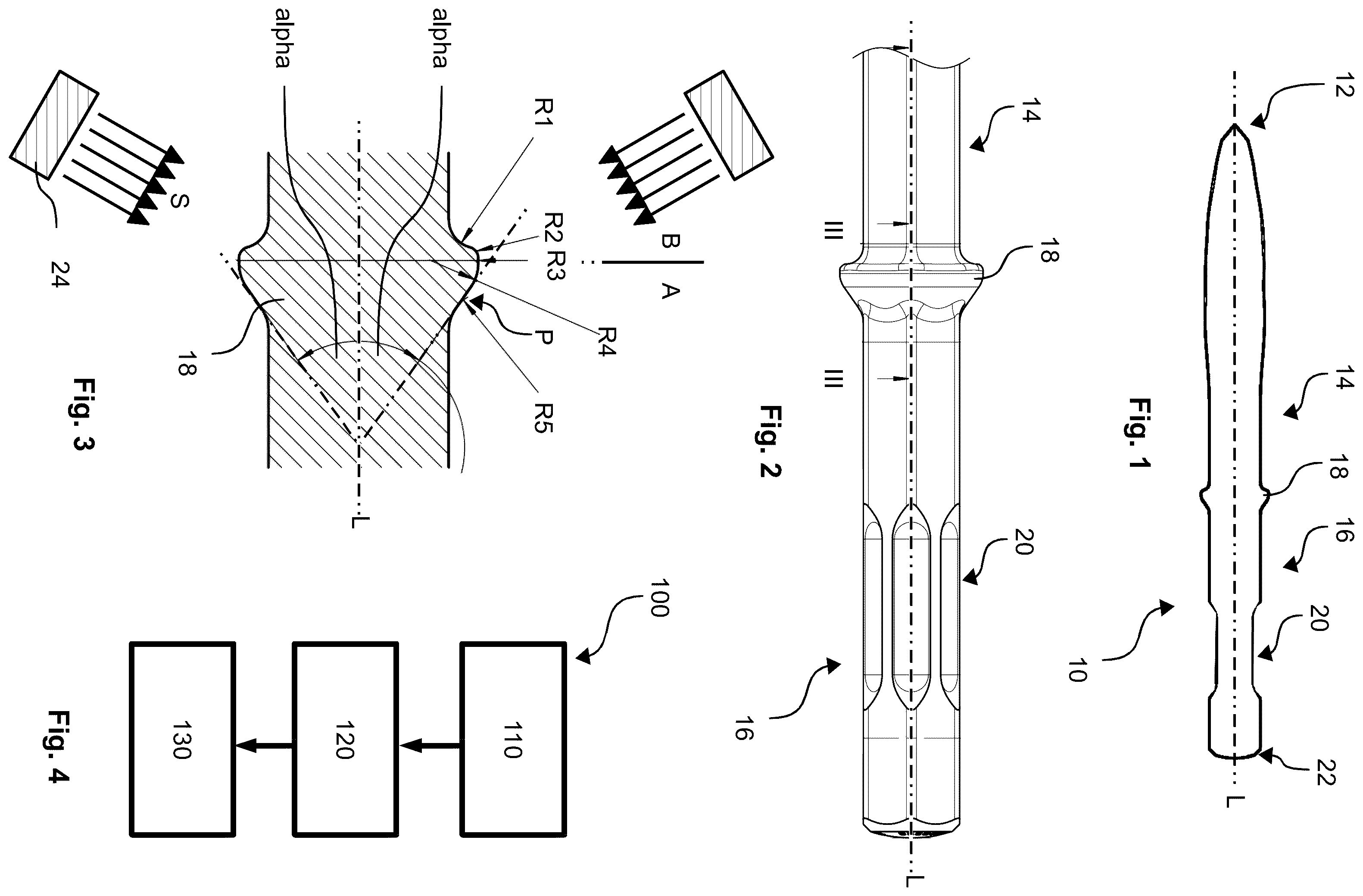 Patent US12403578 Figure 1 – Tool with protruding structure
