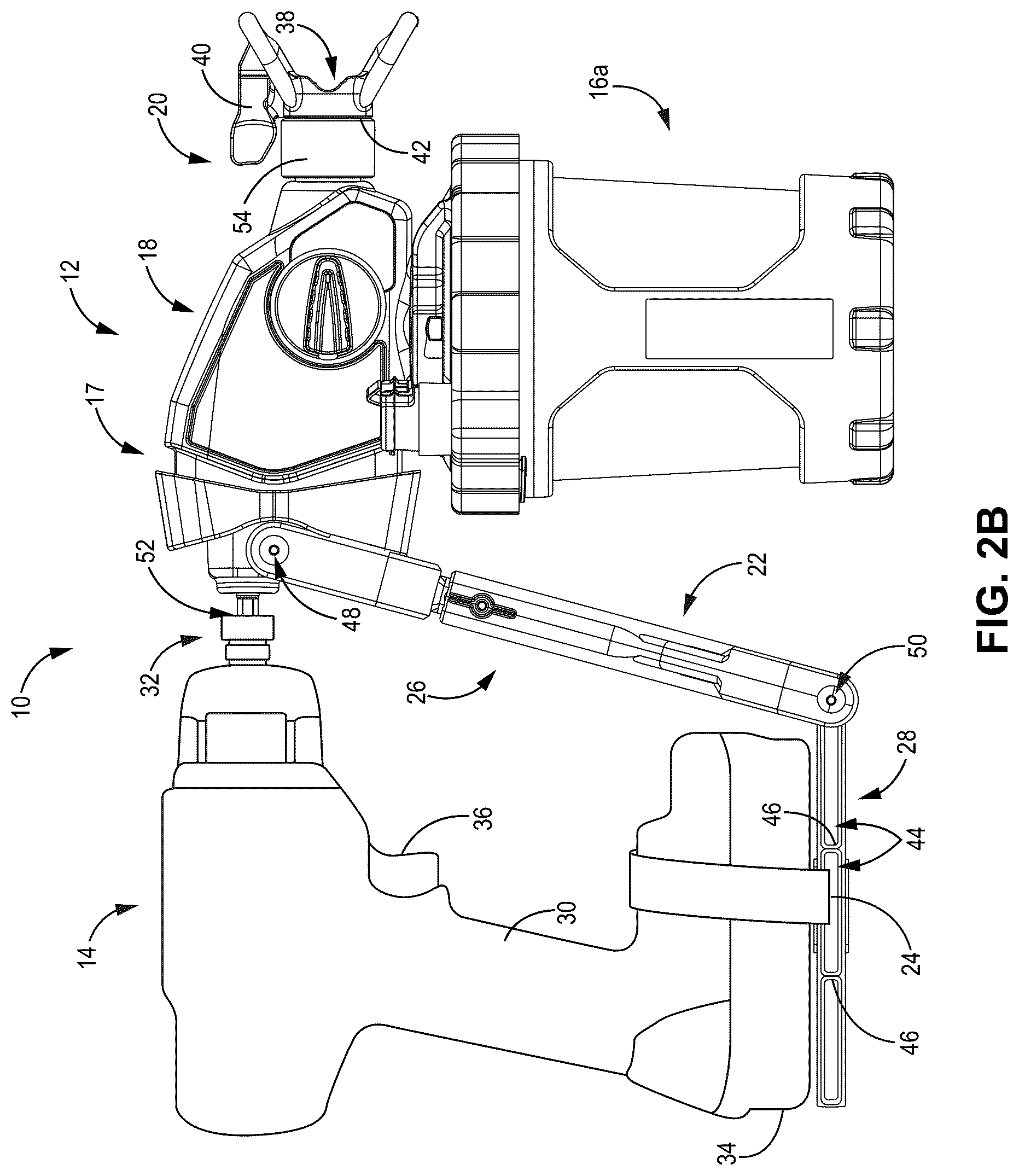 Patent US12403579 Figure 3 – Power tool attachment