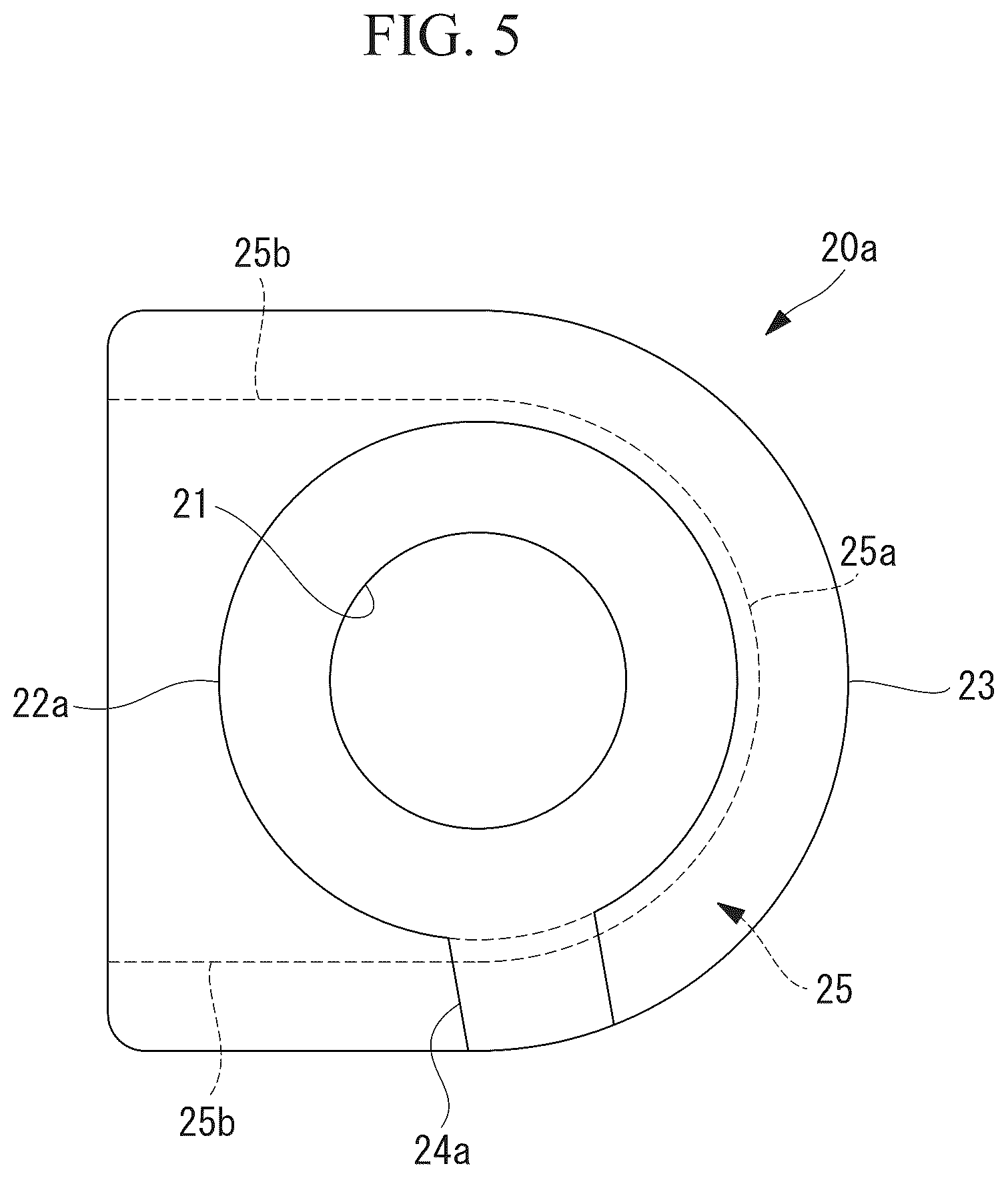 Patent US12403586 Figure 5 – Connection structure and parallel link robot