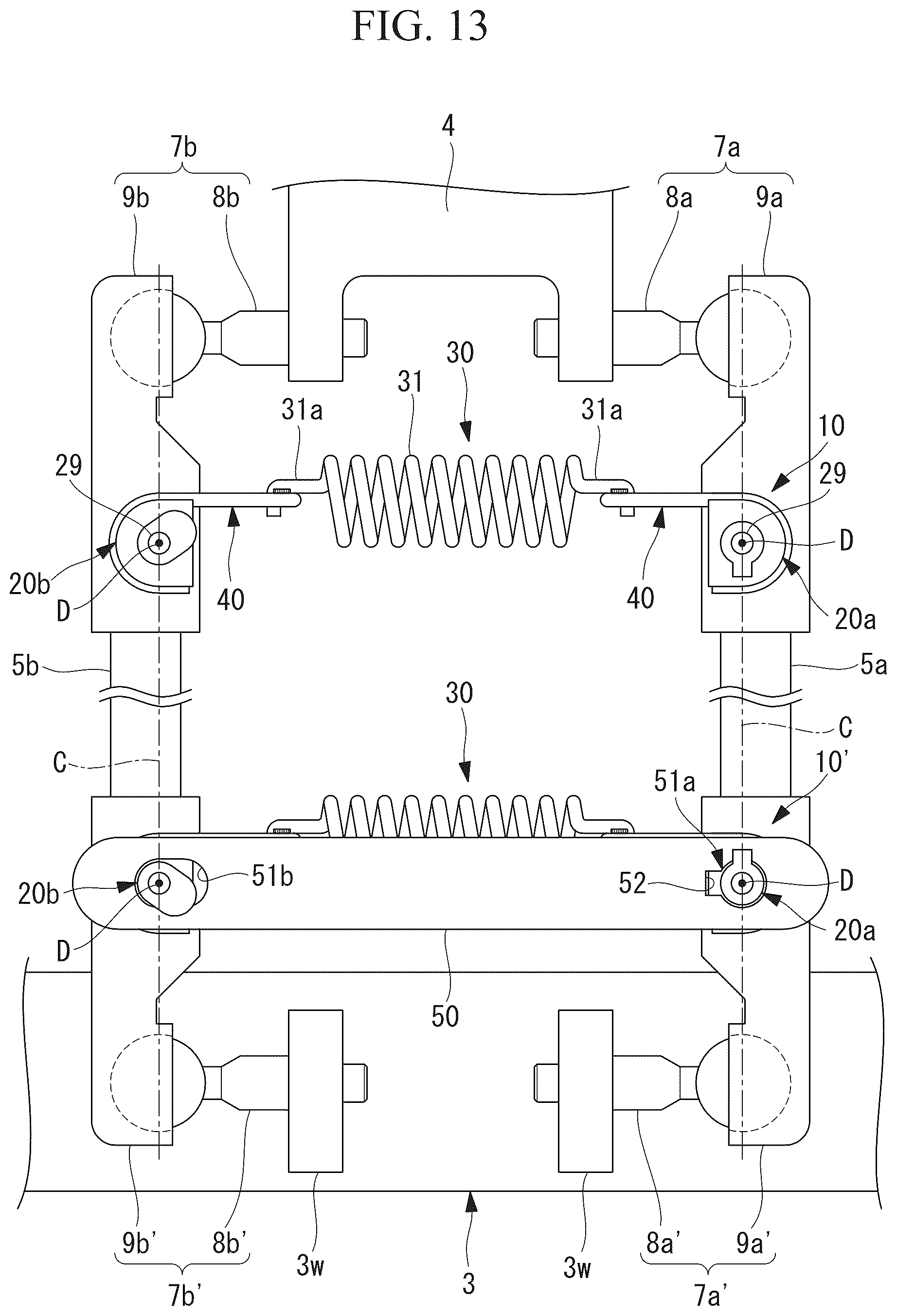 Patent US12403586 Figure 12 – Connection structure and parallel link robot