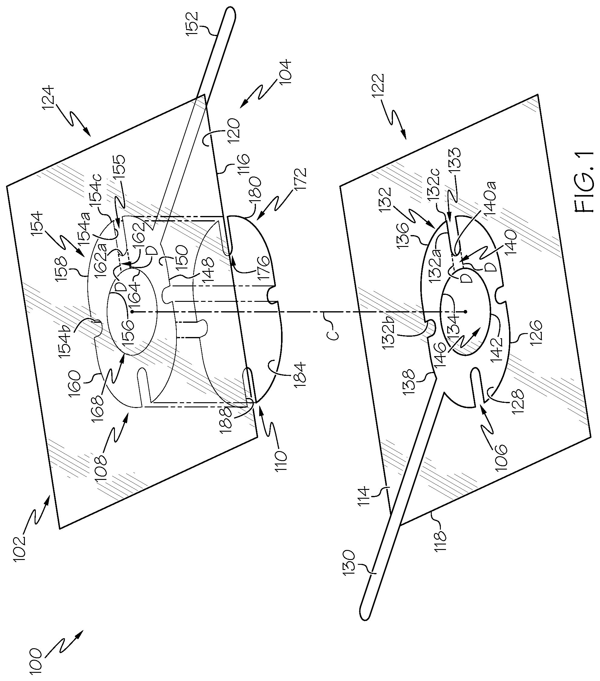 Patent US12403588 Figure 1 – Artificial muscles comprising a partially insulated electrode pair and methods for optimizing voltage polarity conditions in the artificial muscles