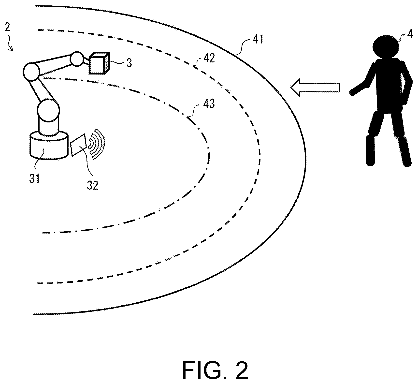 Patent US12403603 Figure 2 – Control device and control method