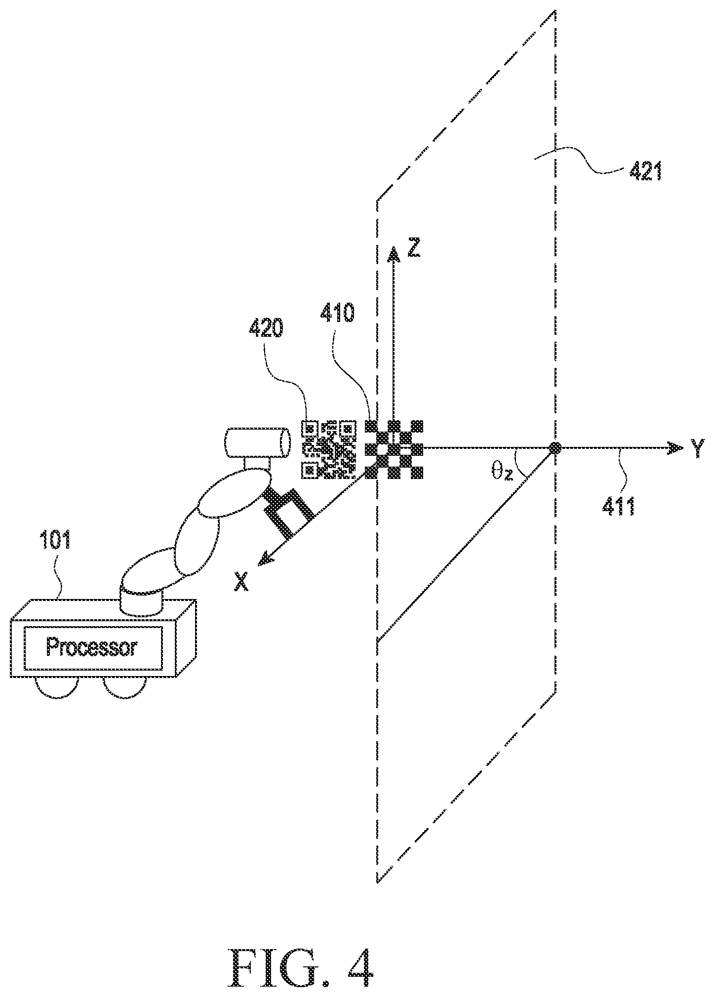 Patent US12403609 Figure 4 – Electronic device and control method therefor