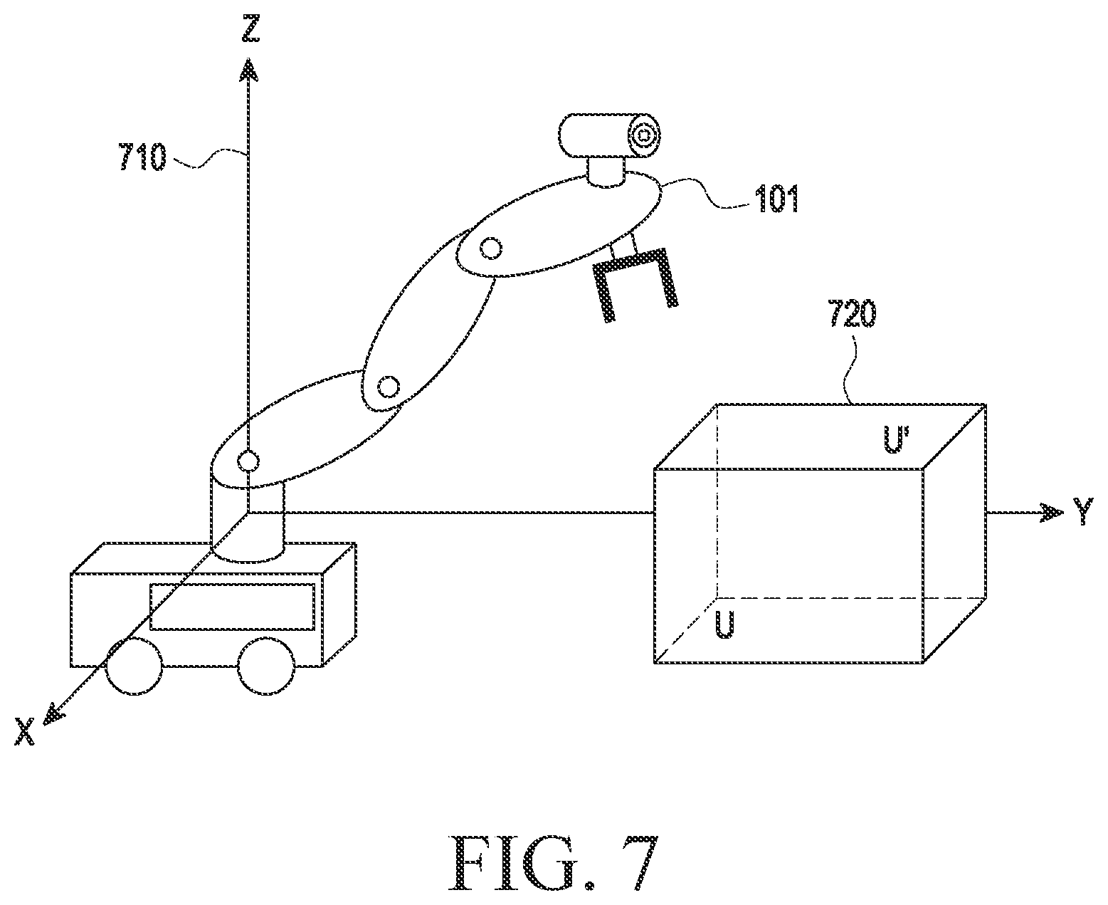 Patent US12403609 Figure 8 – Electronic device and control method therefor