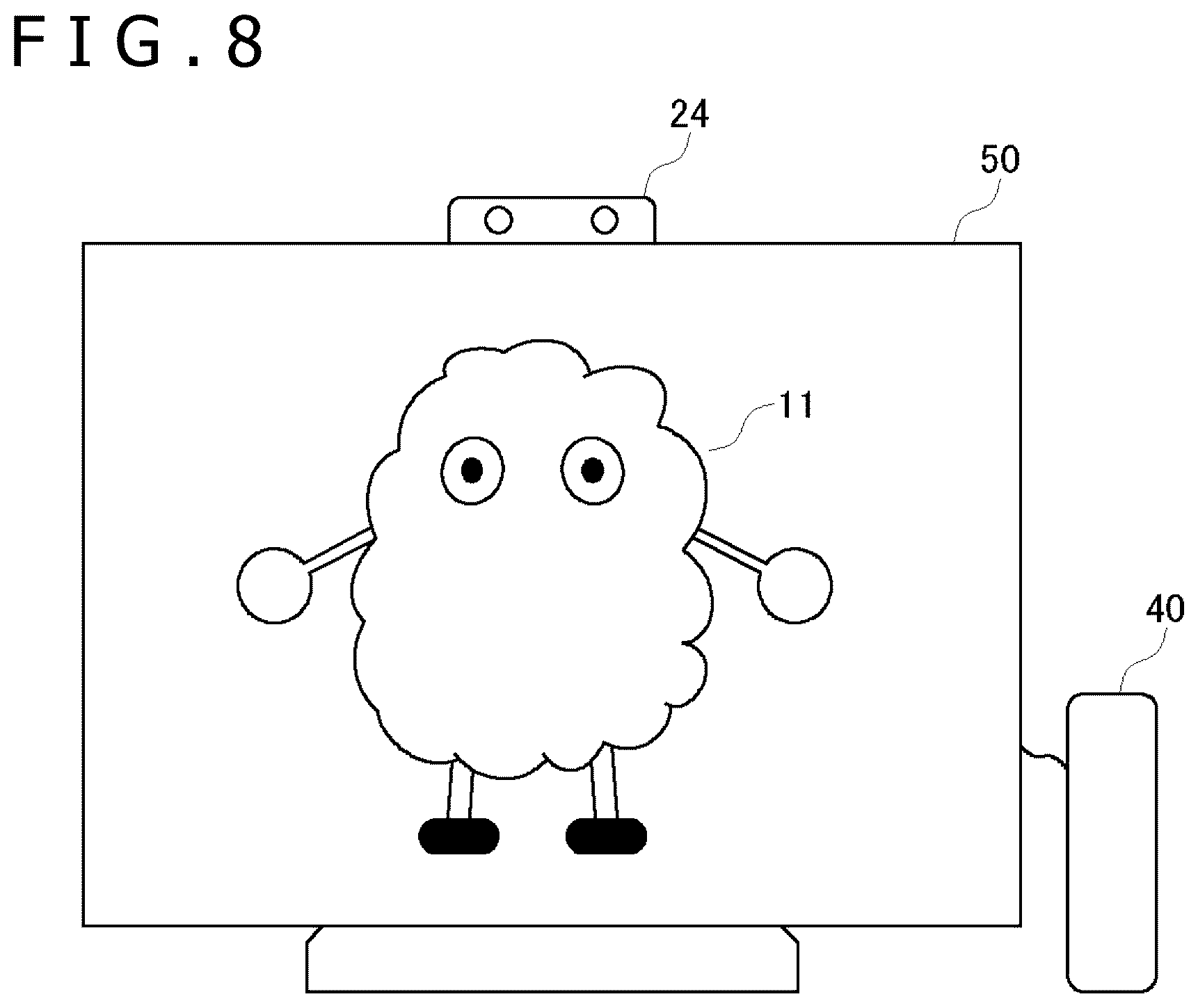 Patent US12403610 Figure 6 – Information processing device and action mode setting method
