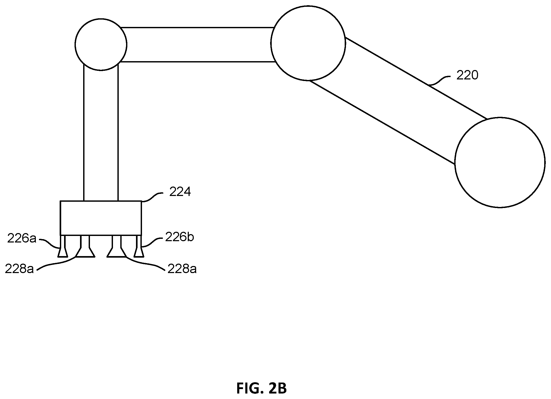 Patent US12403616 Figure 3 – Suction-based end effector with mixed cup sizes