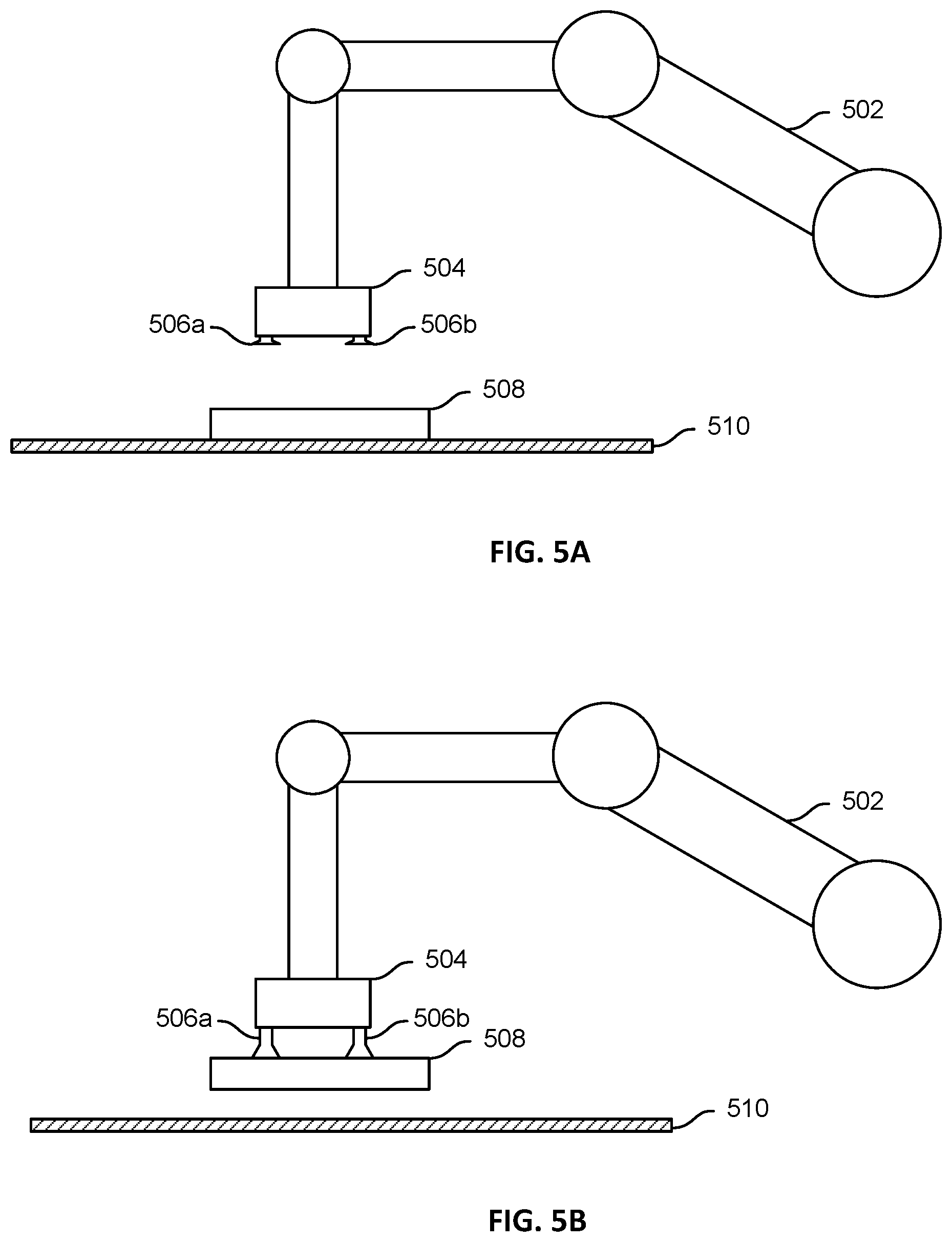 Patent US12403616 Figure 7 – Suction-based end effector with mixed cup sizes