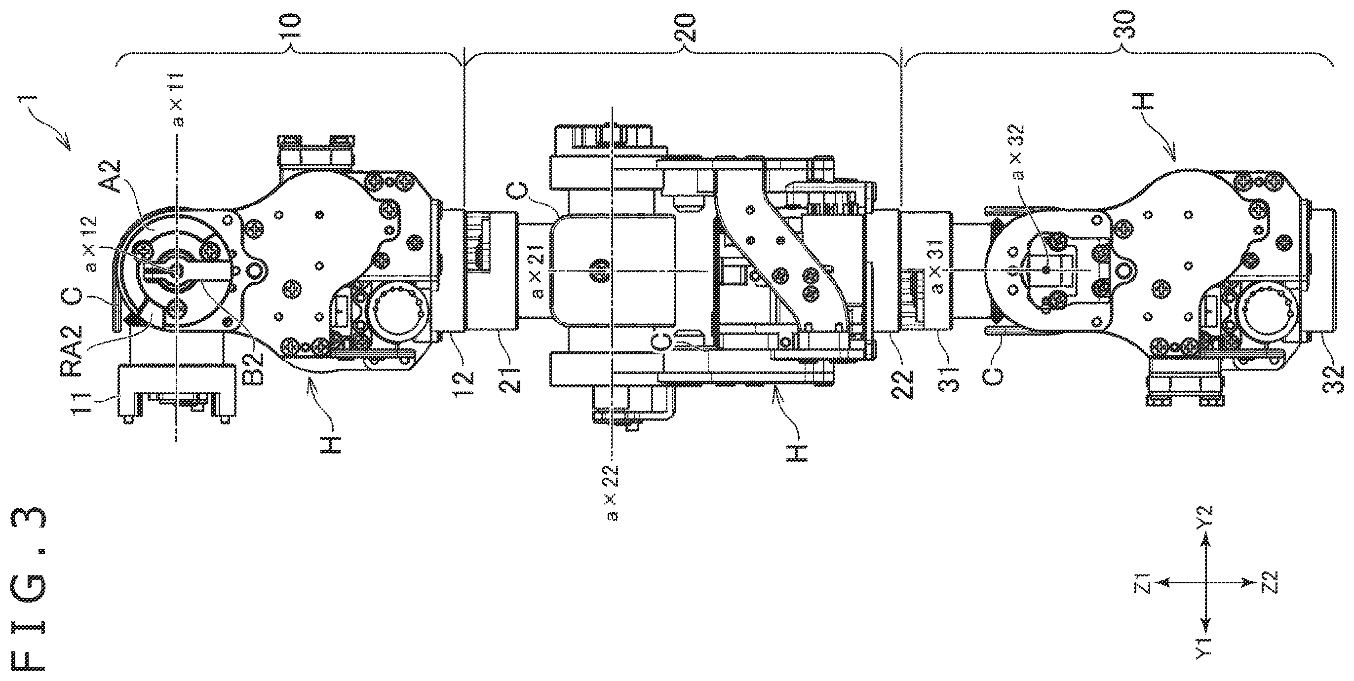 Patent US12403617 Figure 3 – Joint mechanism and multi-joint deviced
